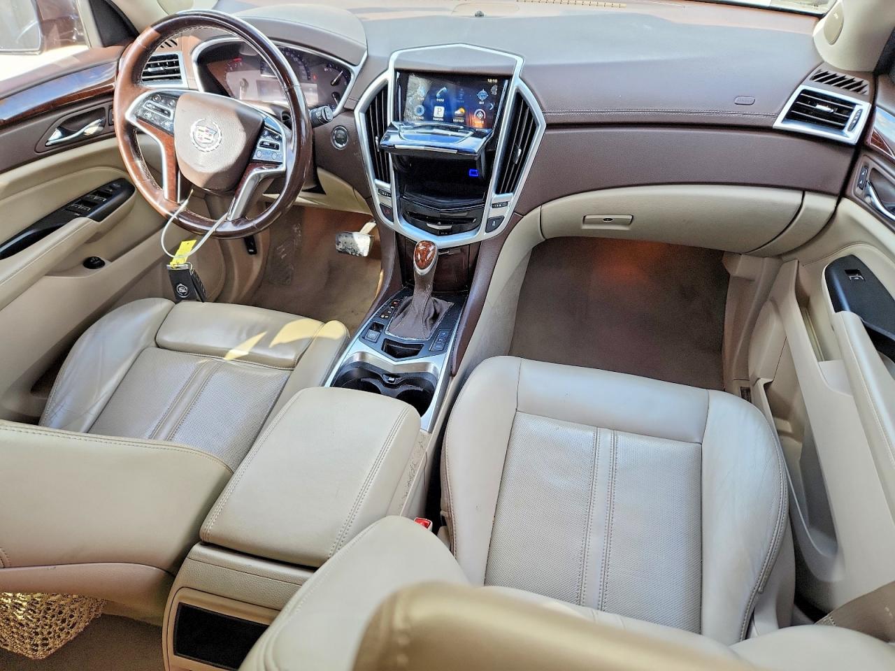 2014 Cadillac Srx Performance Collection Brown vin: 3GYFNFE35ES563458