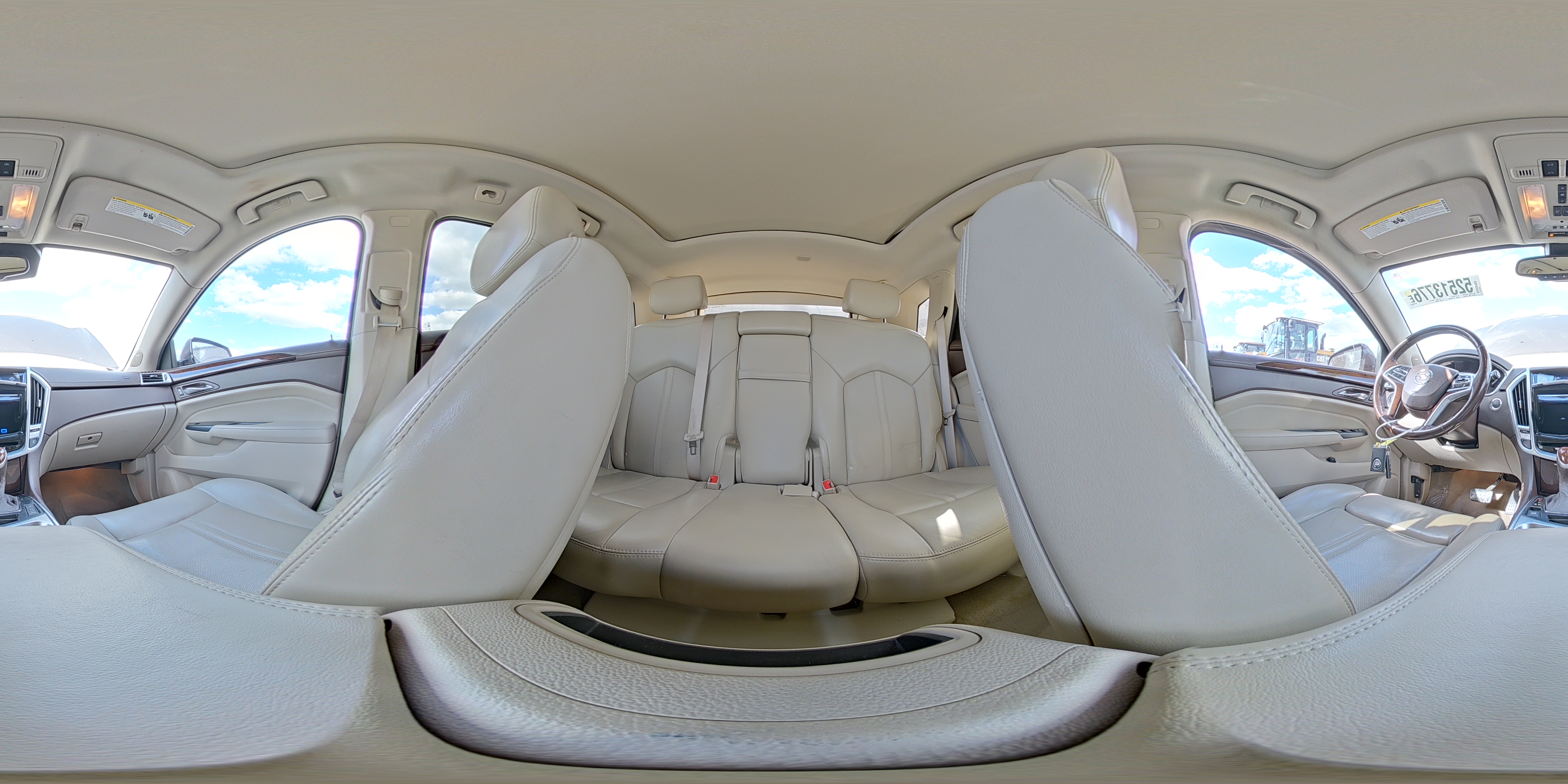 2014 Cadillac Srx Performance Collection Brown vin: 3GYFNFE35ES563458