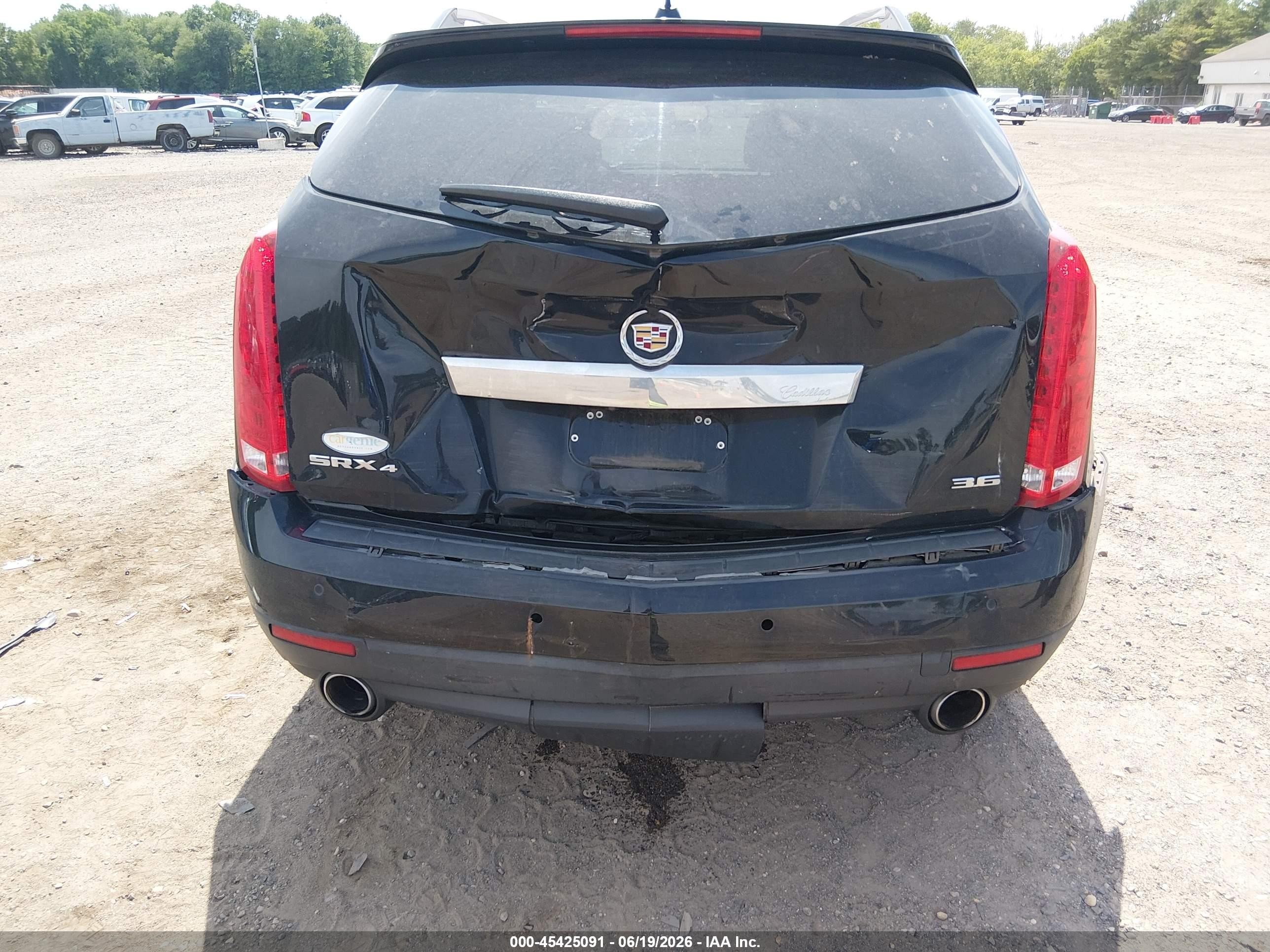 2015 Cadillac Srx Performance Collection Black vin: 3GYFNFE35FS584778