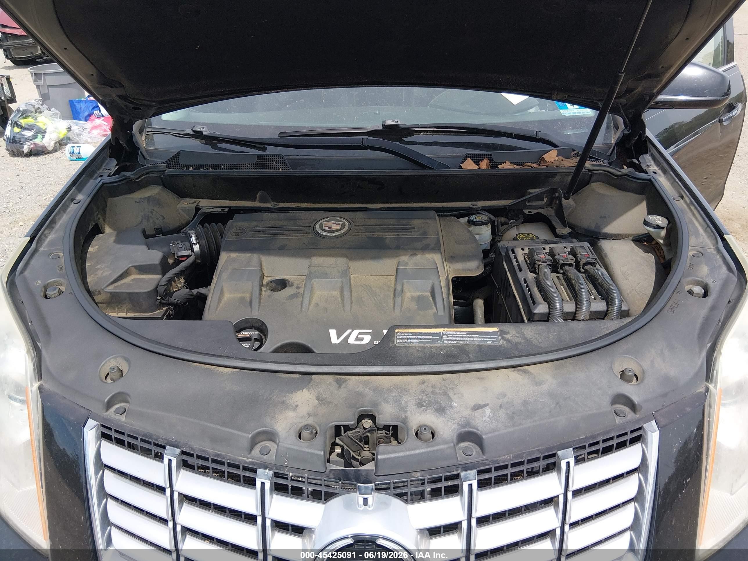 2015 Cadillac Srx Performance Collection Black vin: 3GYFNFE35FS584778