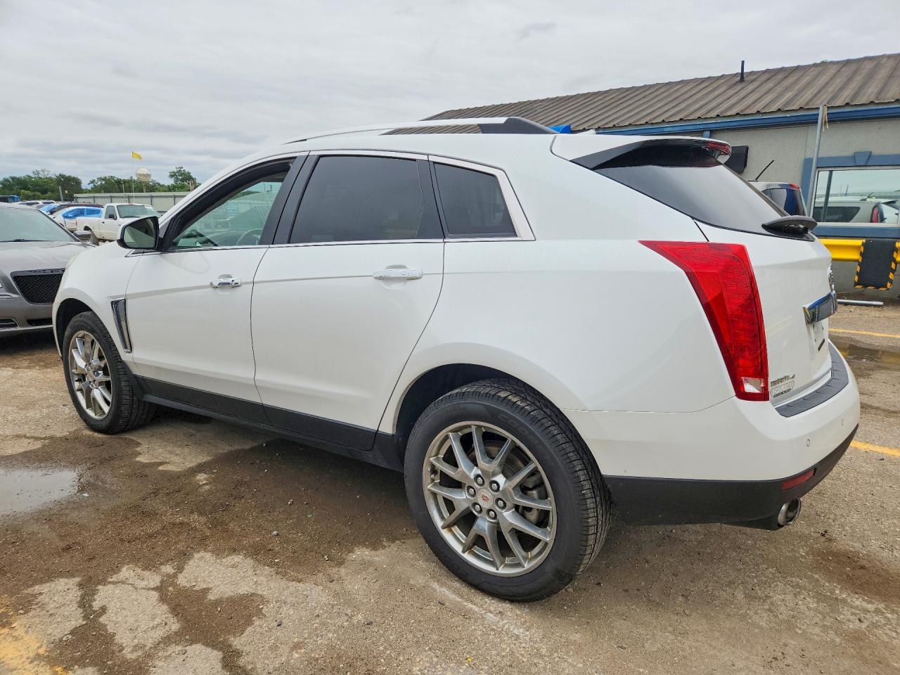 2014 Cadillac Srx Performance Collection White vin: 3GYFNFE36ES661446