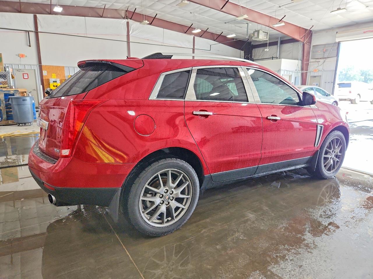 2015 Cadillac Srx Performance Collection Maroon vin: 3GYFNFE36FS567052