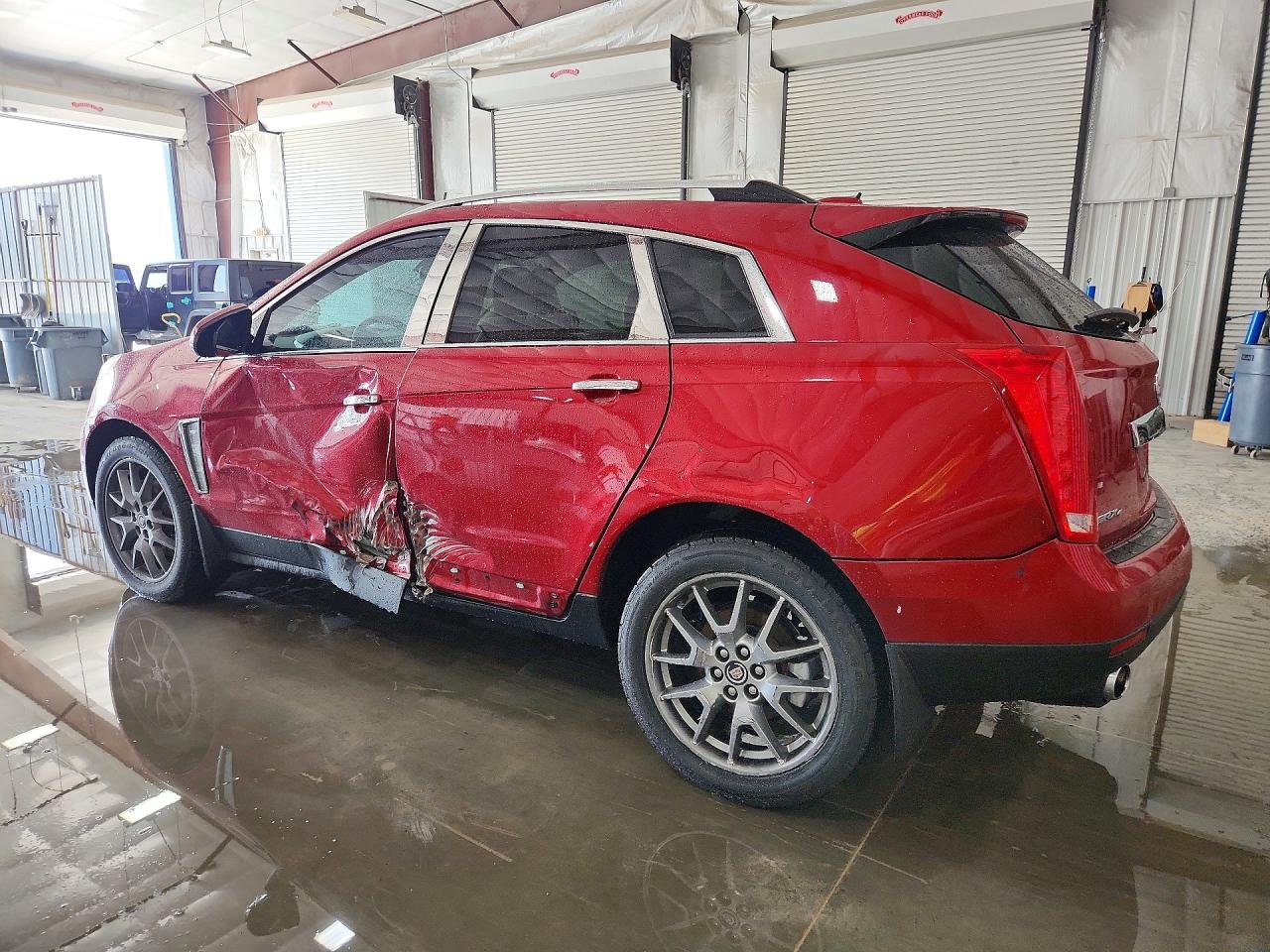 2015 Cadillac Srx Performance Collection Maroon vin: 3GYFNFE36FS567052