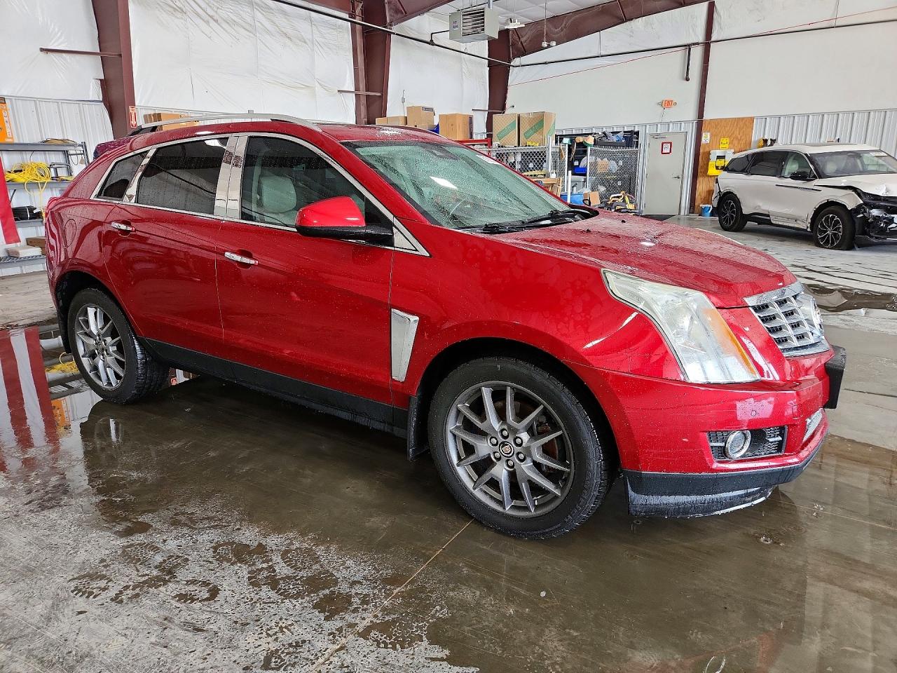 2015 Cadillac Srx Performance Collection Maroon vin: 3GYFNFE36FS567052