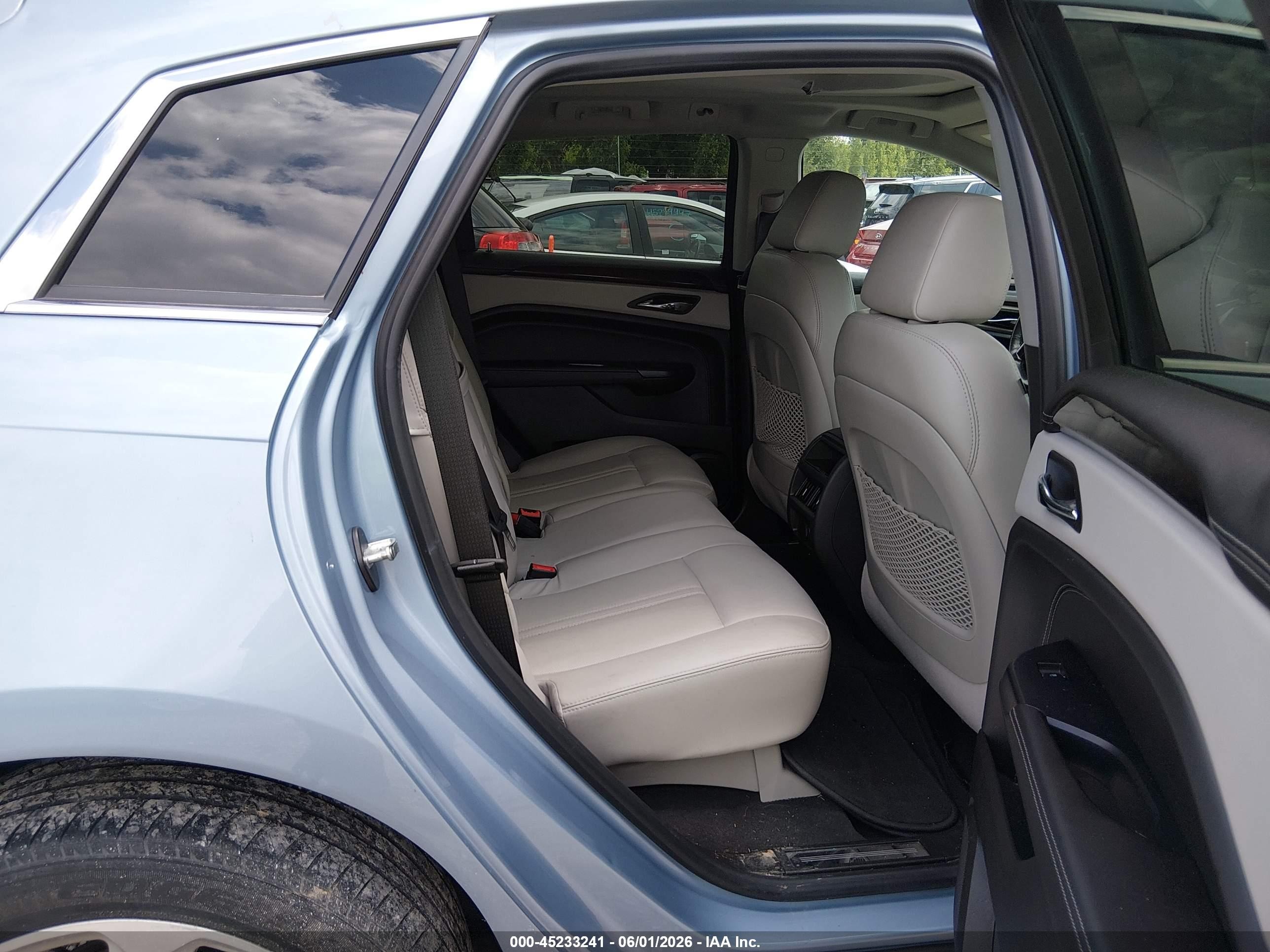 2014 Cadillac Srx Performance Collection Blue vin: 3GYFNFE37ES544698