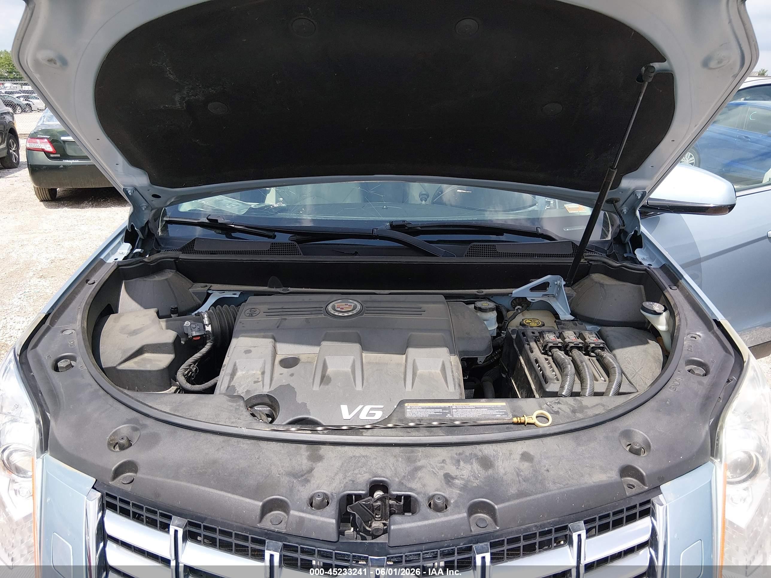 2014 Cadillac Srx Performance Collection Blue vin: 3GYFNFE37ES544698