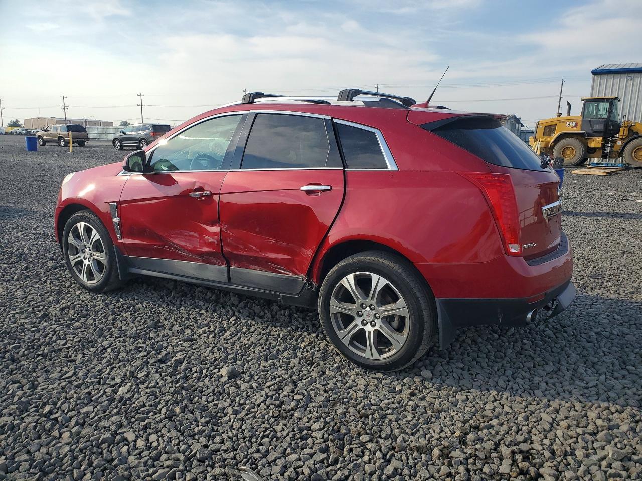 2012 Cadillac Srx Premium Collection Red vin: 3GYFNFE38CS623374