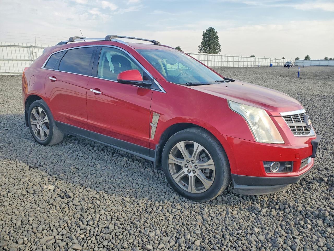 2012 Cadillac Srx Premium Collection Red vin: 3GYFNFE38CS623374