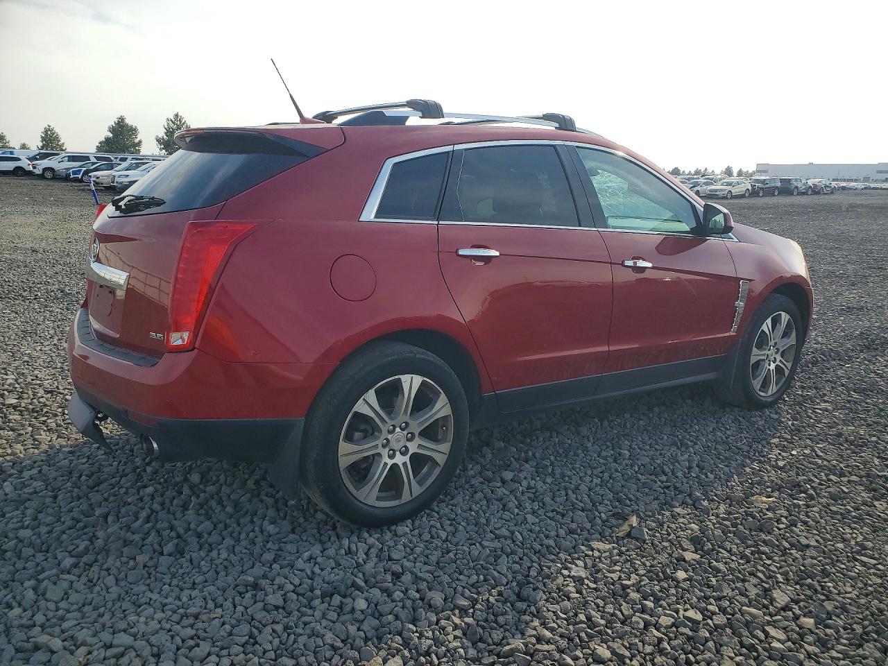 2012 Cadillac Srx Premium Collection Red vin: 3GYFNFE38CS623374