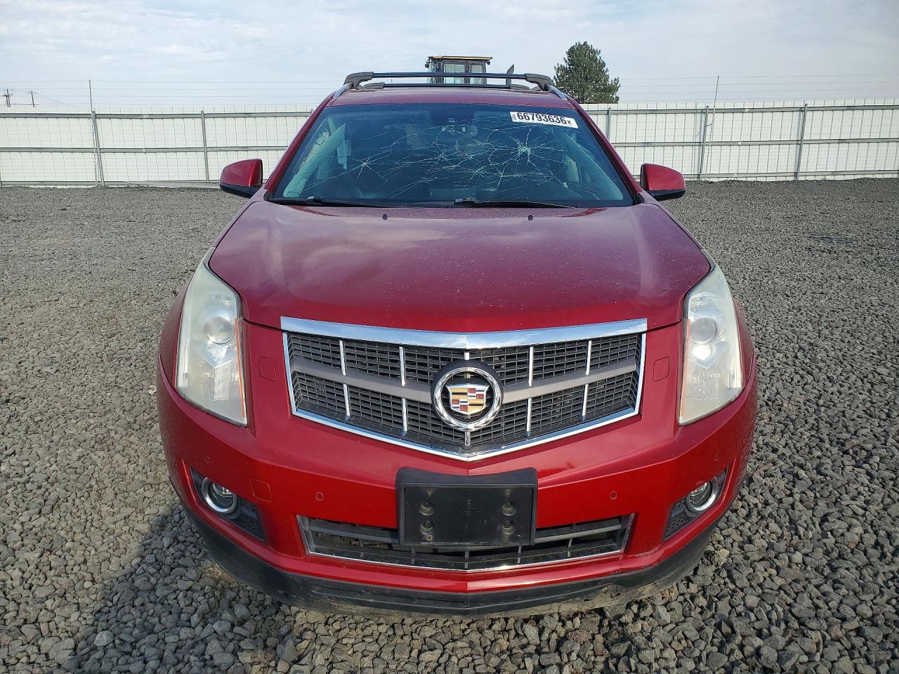 2012 Cadillac Srx Premium Collection Red vin: 3GYFNFE38CS623374