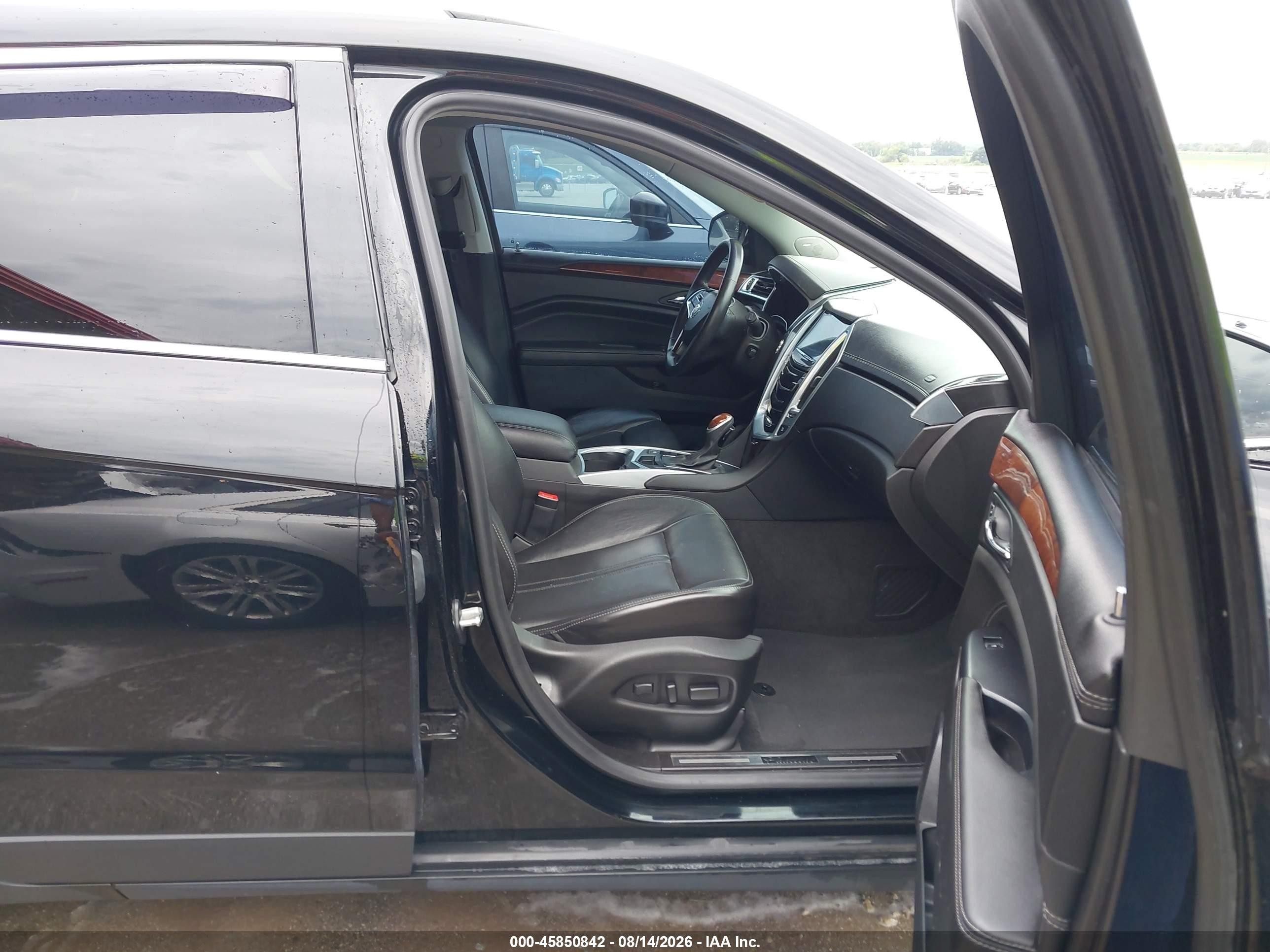 2014 Cadillac Srx Performance Collection Black vin: 3GYFNFE38ES680628
