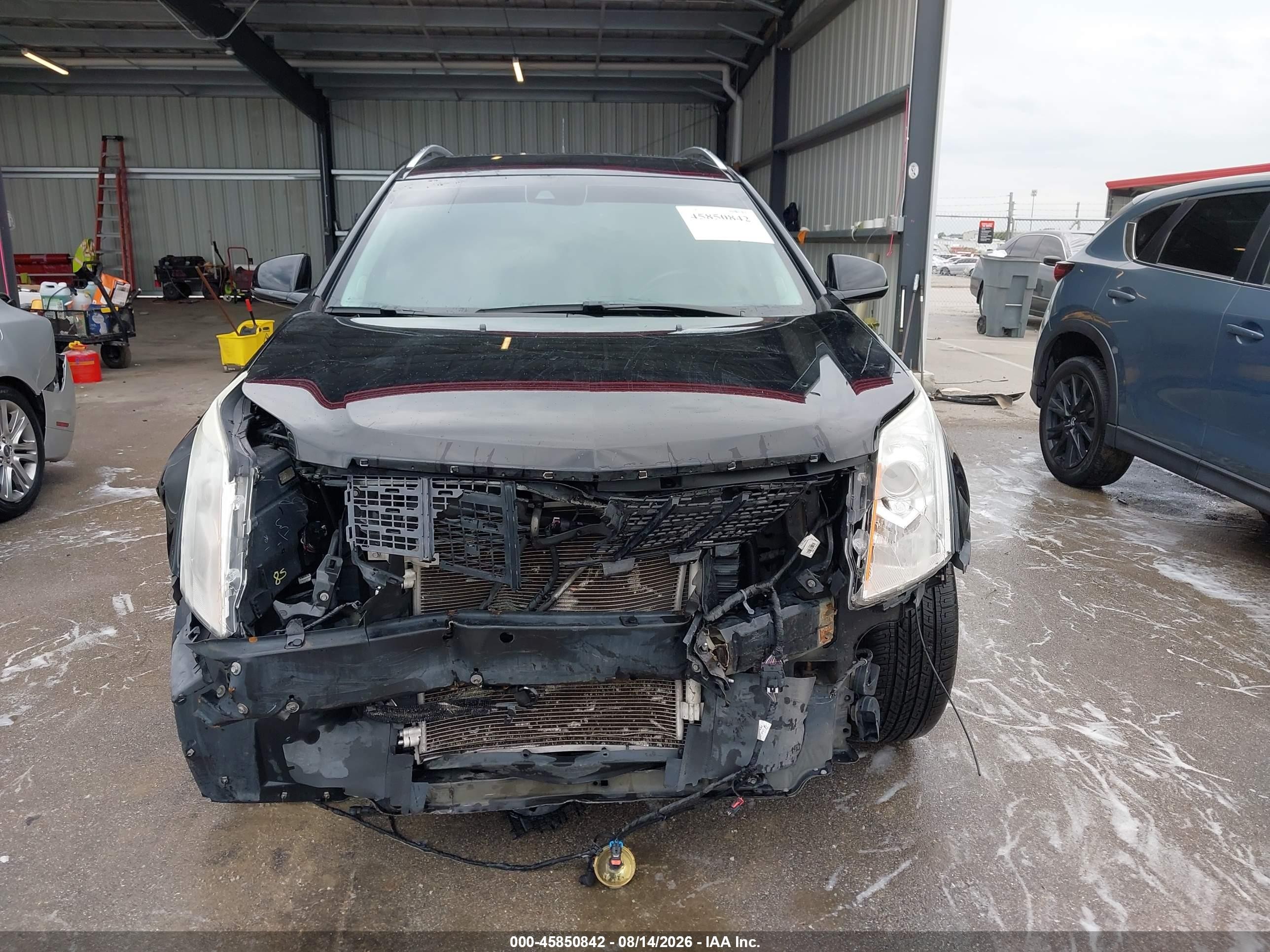 2014 Cadillac Srx Performance Collection Black vin: 3GYFNFE38ES680628