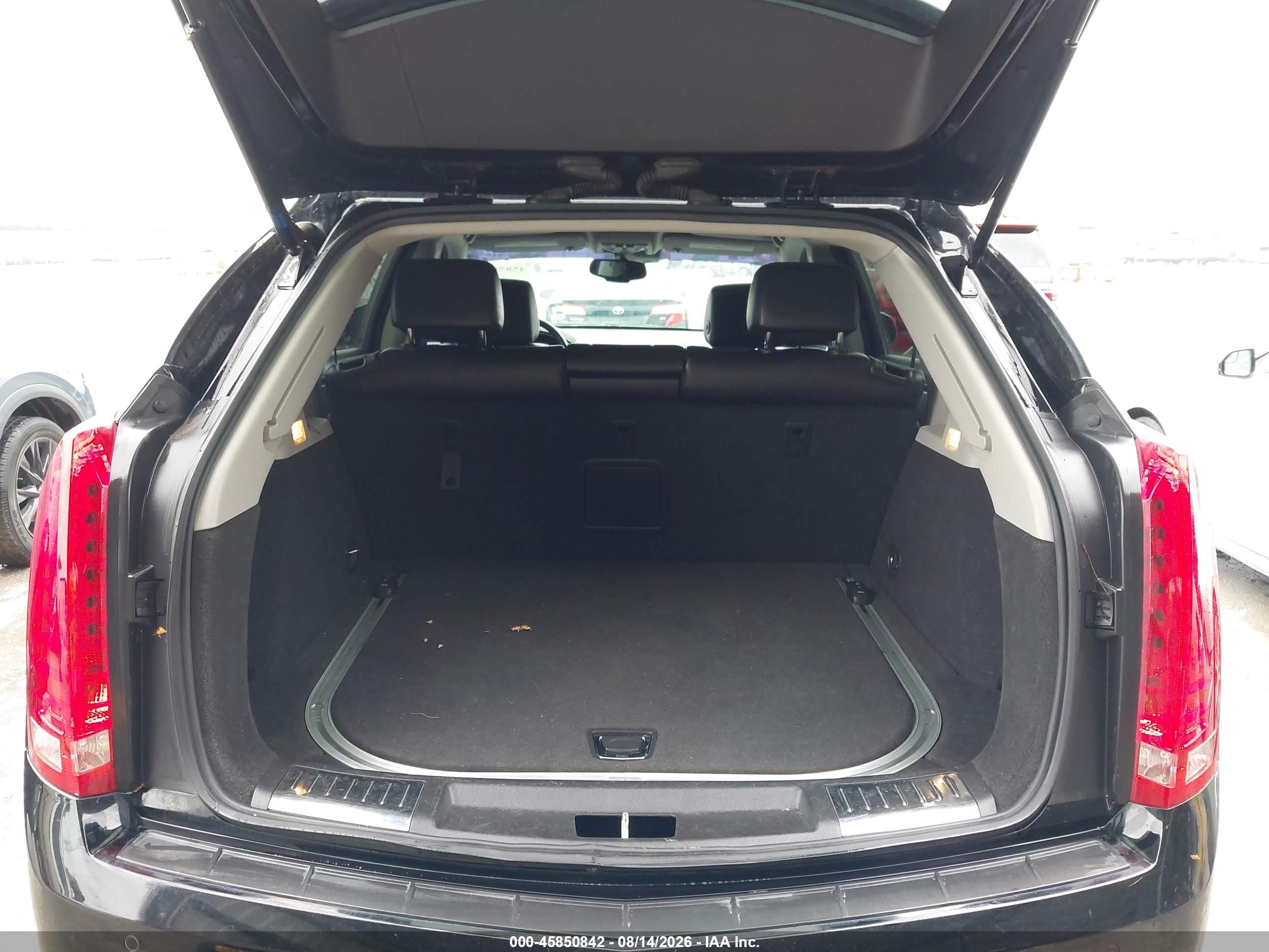2014 Cadillac Srx Performance Collection Black vin: 3GYFNFE38ES680628
