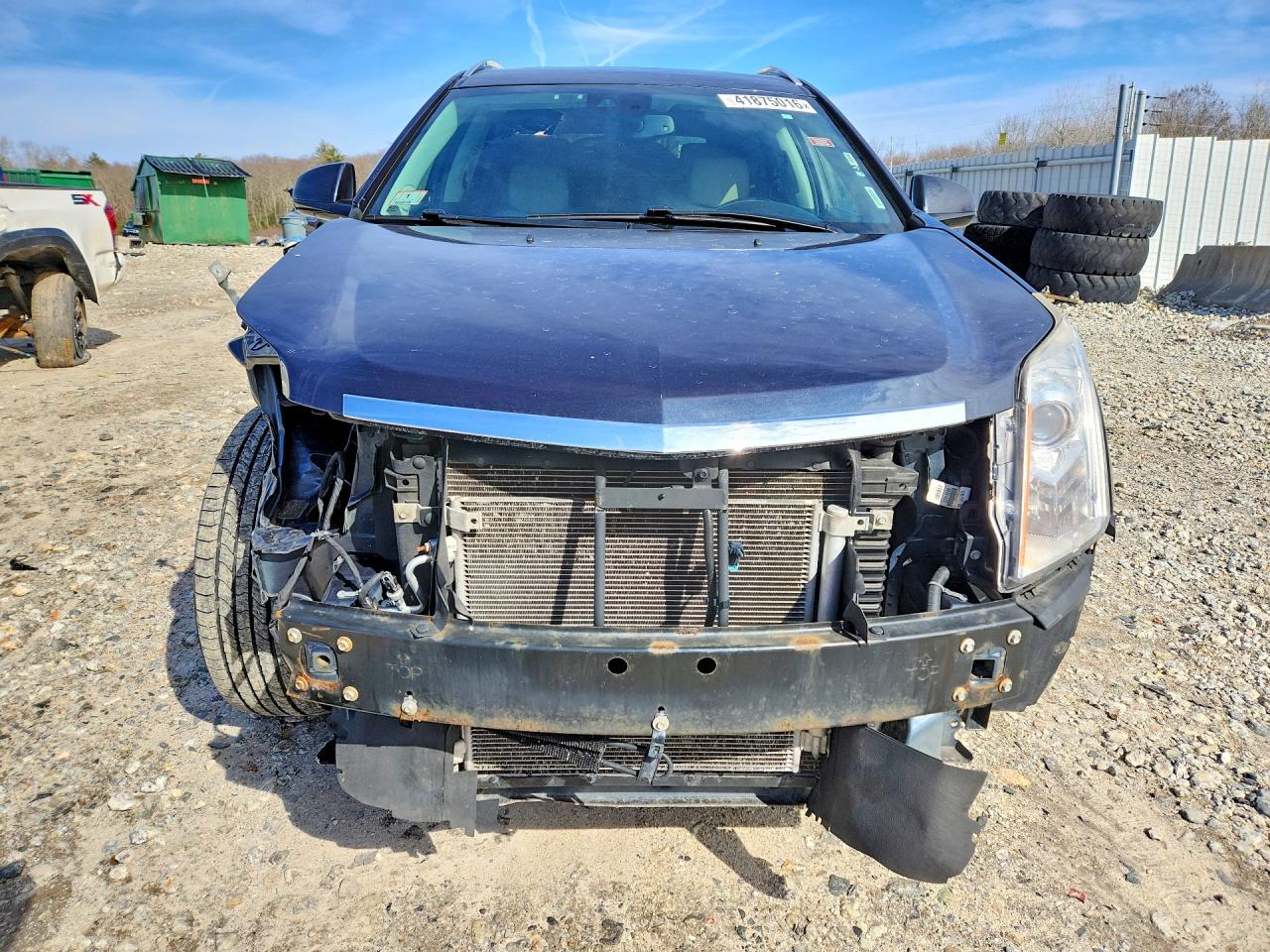 2014 Cadillac Srx Performance Collection Charcoal vin: 3GYFNFE39ES575984