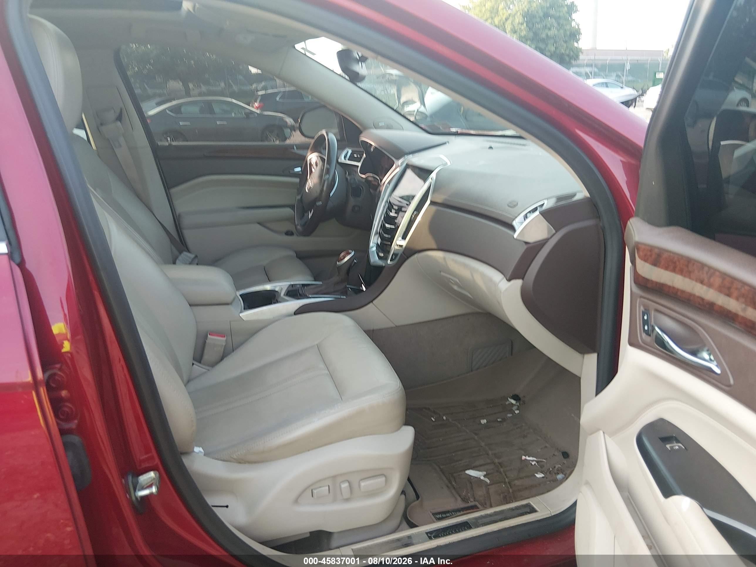 2014 Cadillac Srx Performance Collection Red vin: 3GYFNFE39ES657178