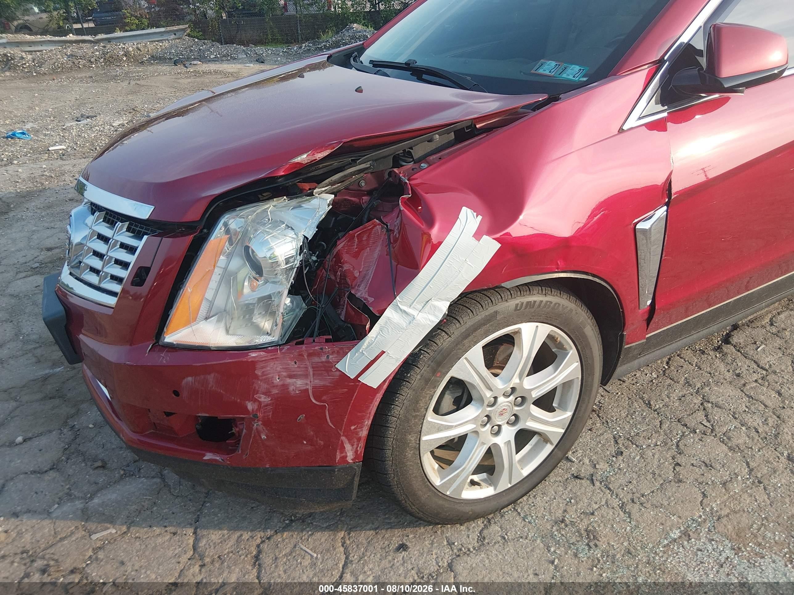 2014 Cadillac Srx Performance Collection Red vin: 3GYFNFE39ES657178
