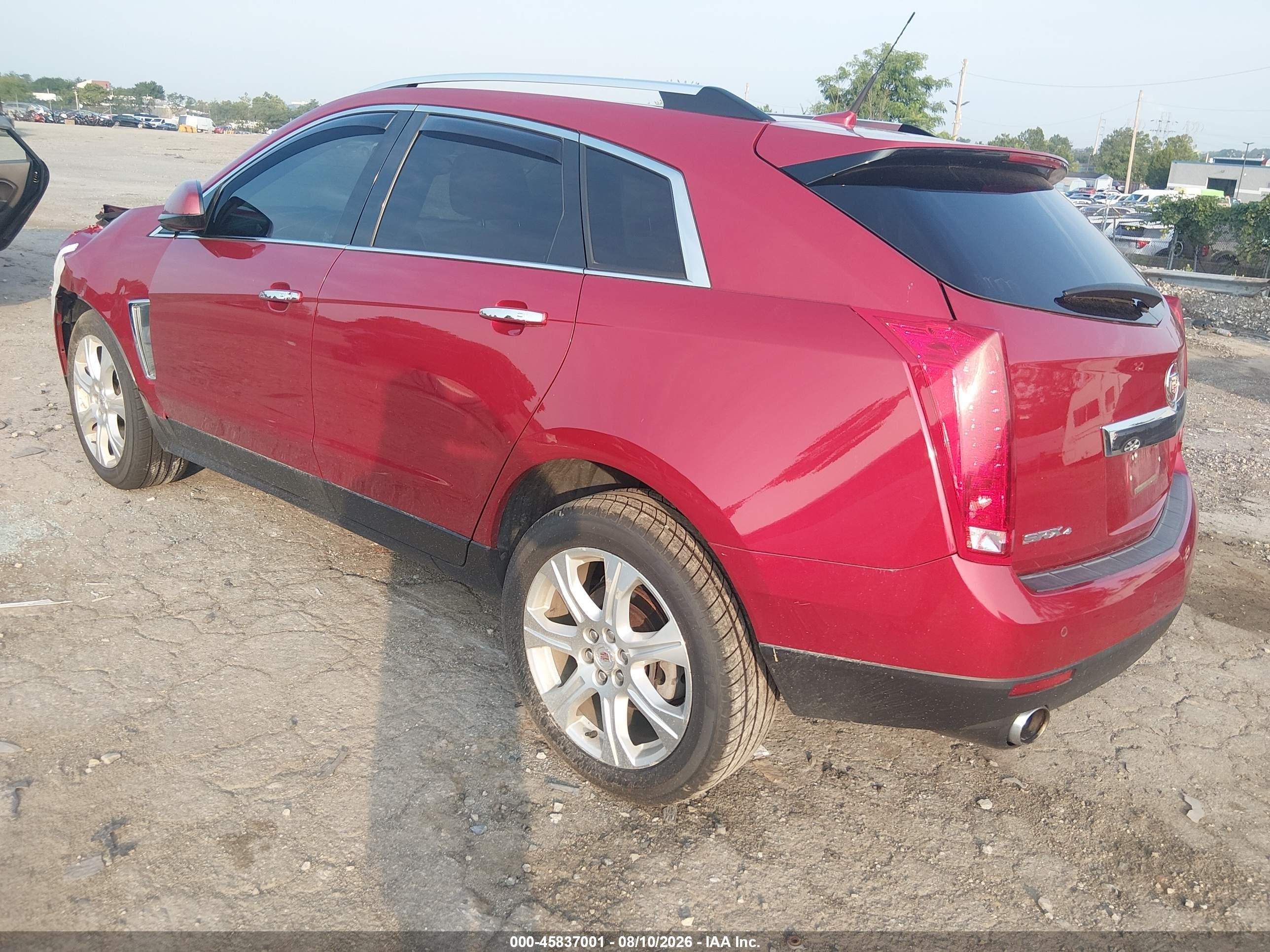 2014 Cadillac Srx Performance Collection Red vin: 3GYFNFE39ES657178