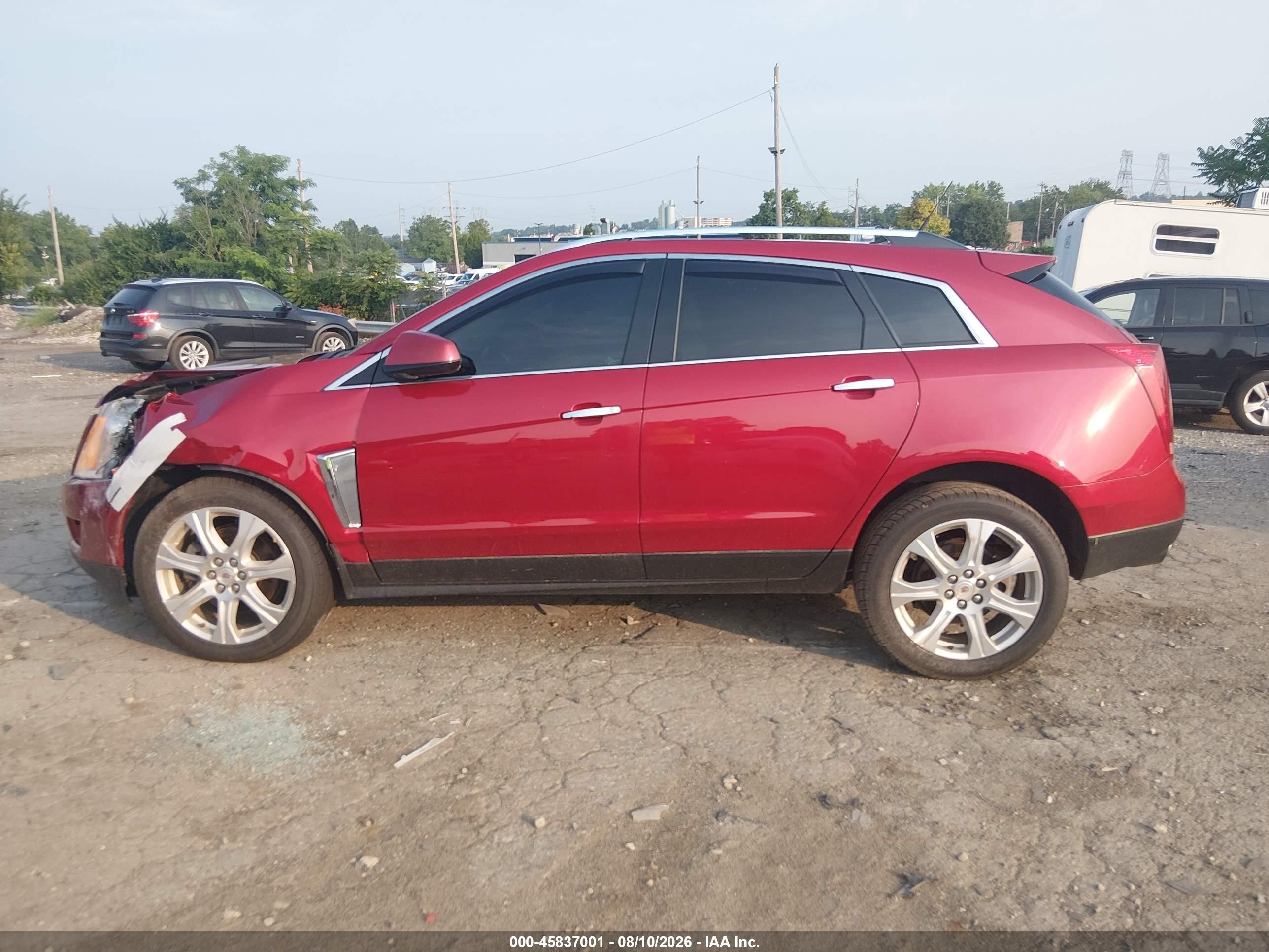 2014 Cadillac Srx Performance Collection Red vin: 3GYFNFE39ES657178