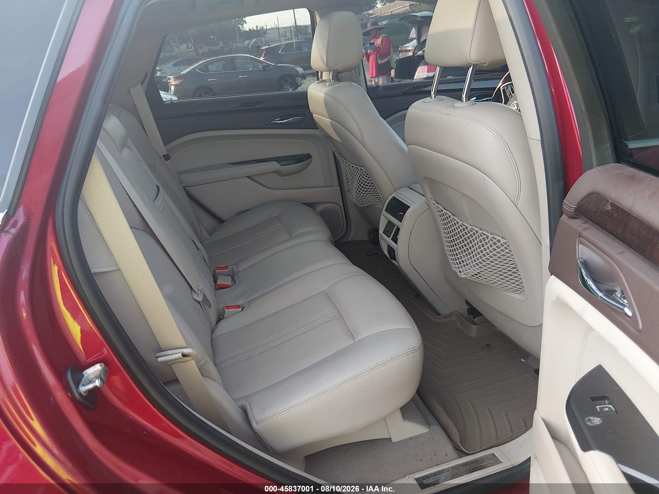 2014 Cadillac Srx Performance Collection Red vin: 3GYFNFE39ES657178