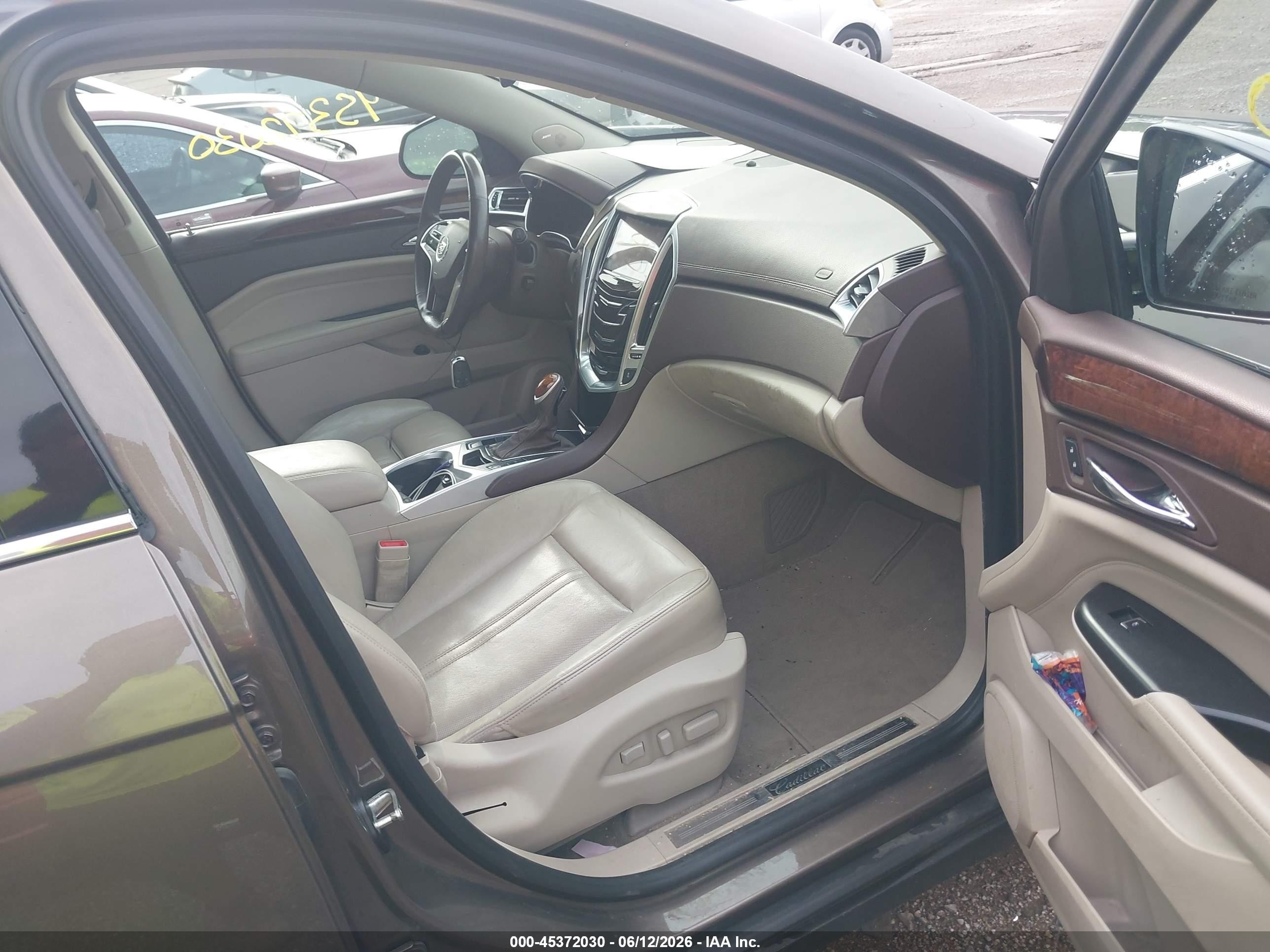 2015 Cadillac Srx Performance Collection Brown vin: 3GYFNFE39FS569877