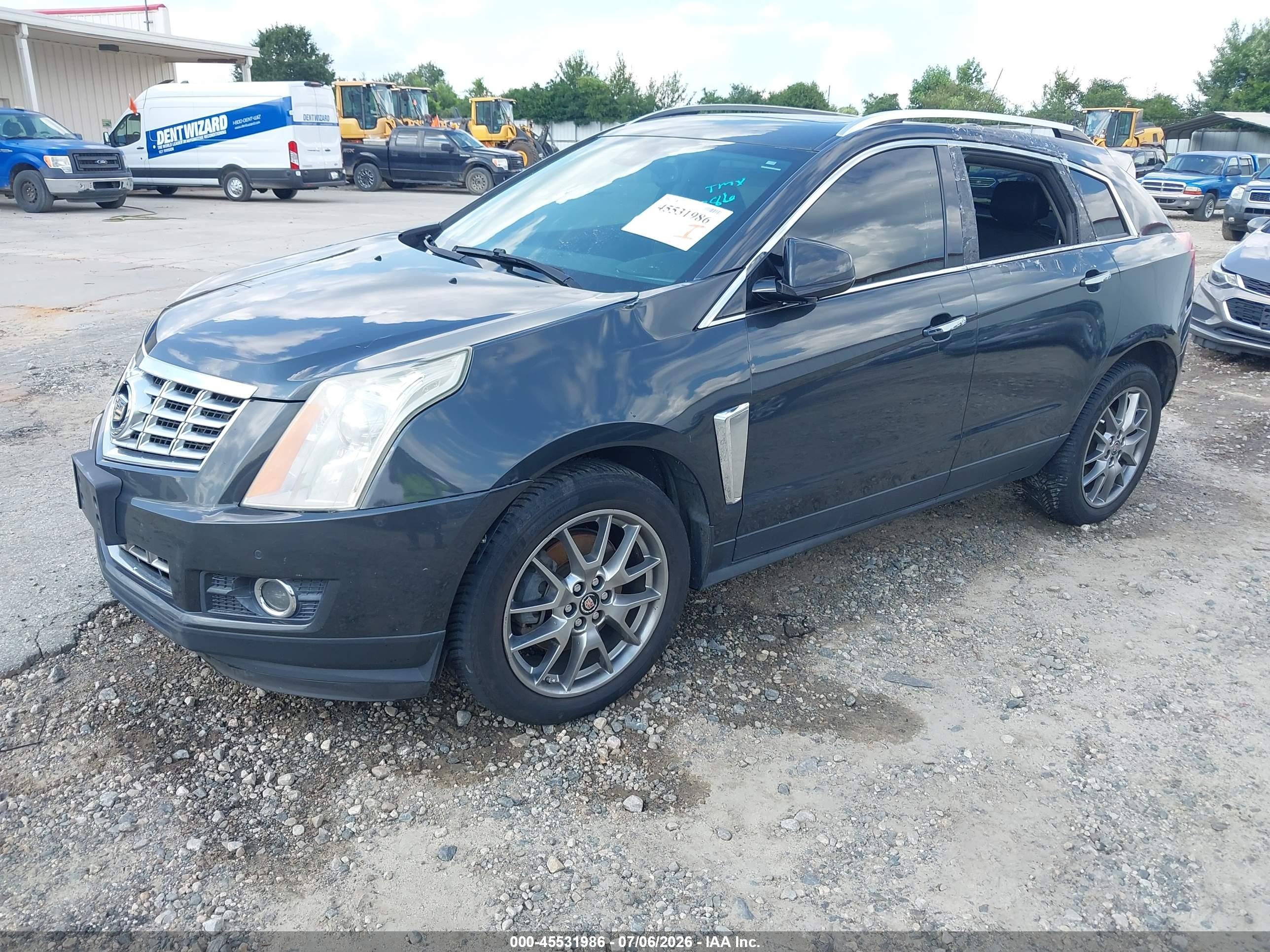 2015 Cadillac Srx Performance Collection Серый vin: 3GYFNFE39FS571001