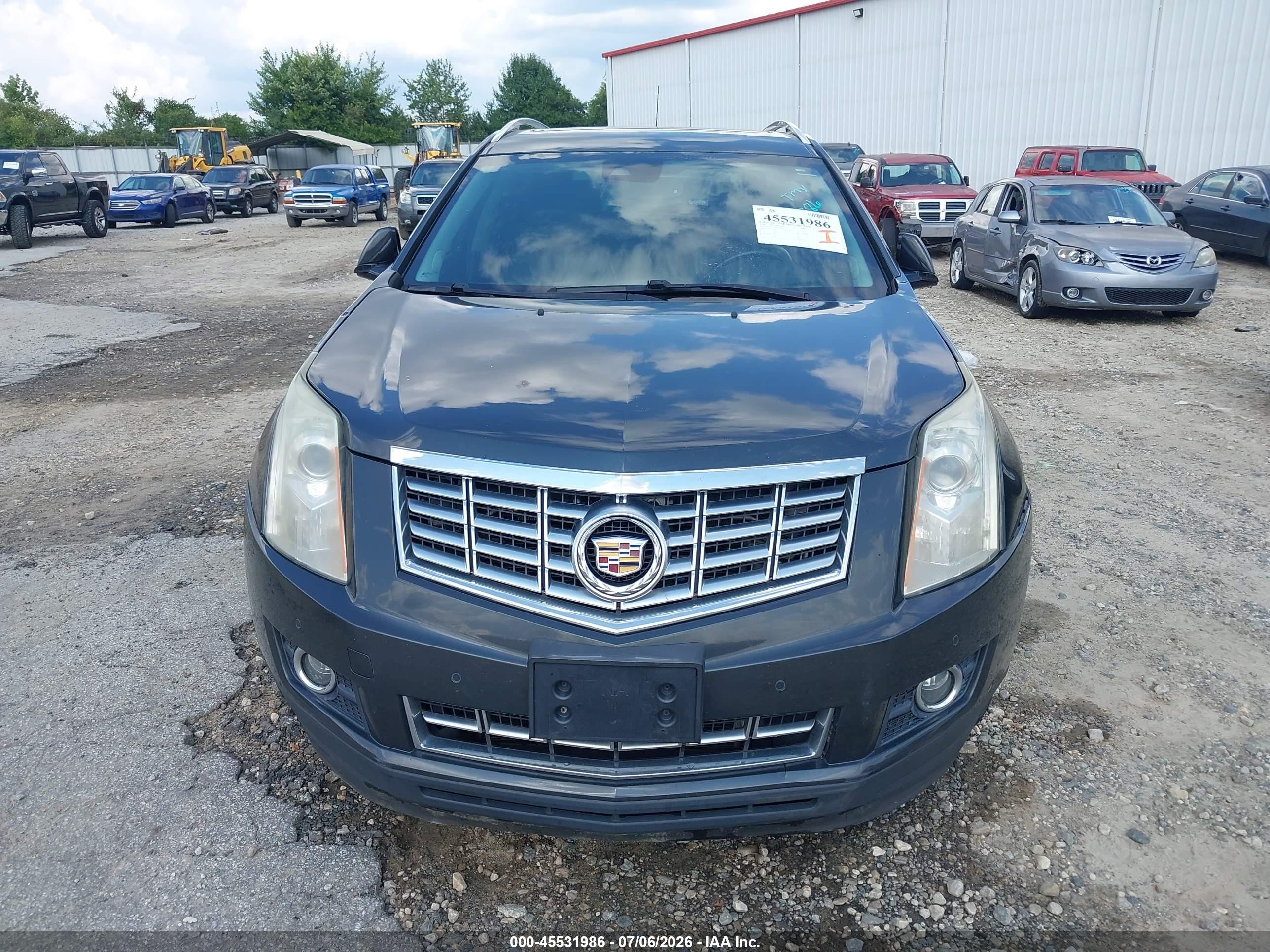 2015 Cadillac Srx Performance Collection Серый vin: 3GYFNFE39FS571001