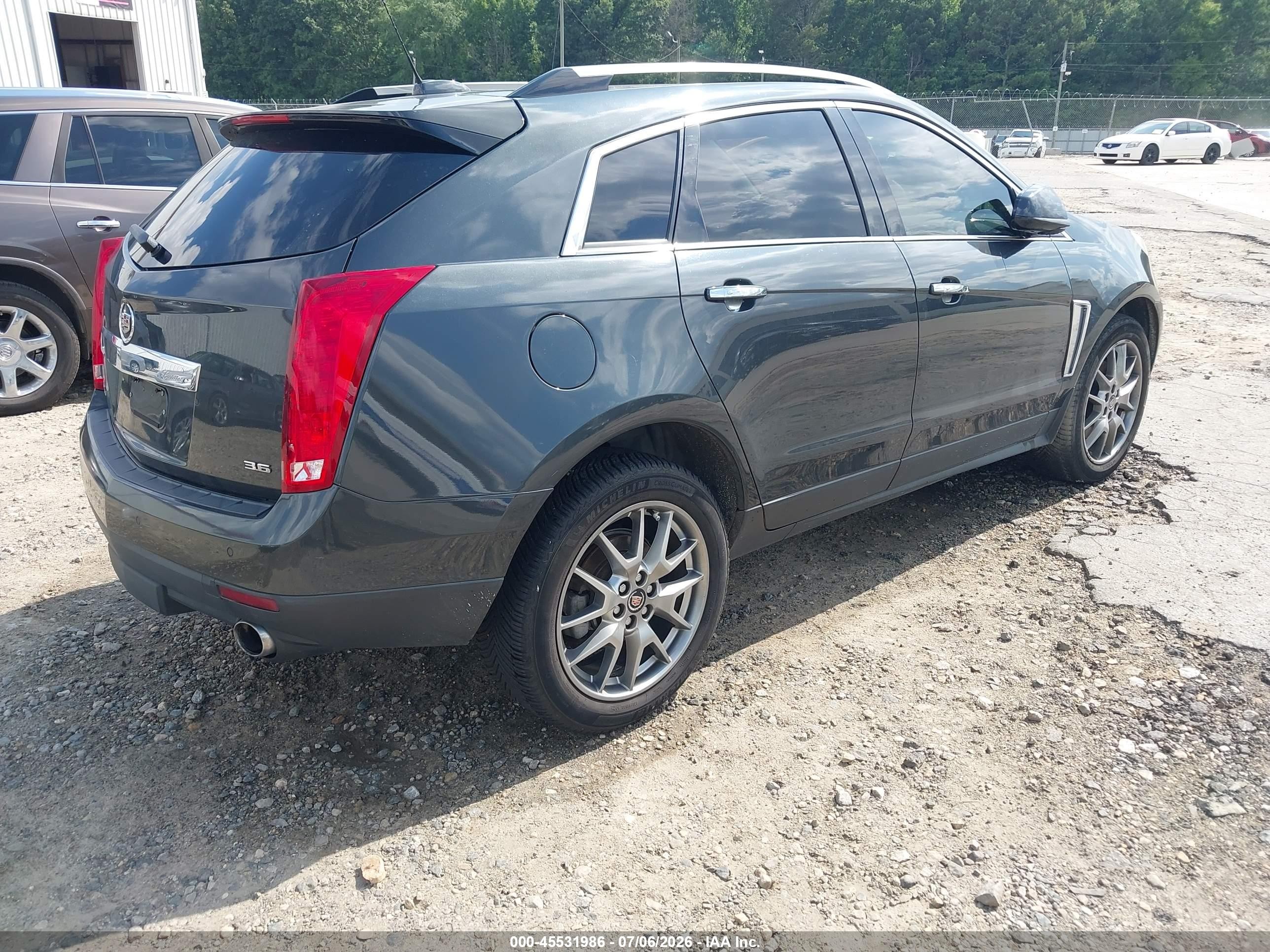 2015 Cadillac Srx Performance Collection Серый vin: 3GYFNFE39FS571001