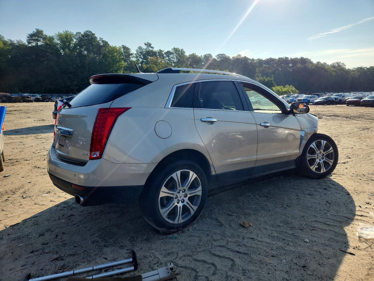 2012 Cadillac Srx Premium Collection Gold vin: 3GYFNFE3XCS522840