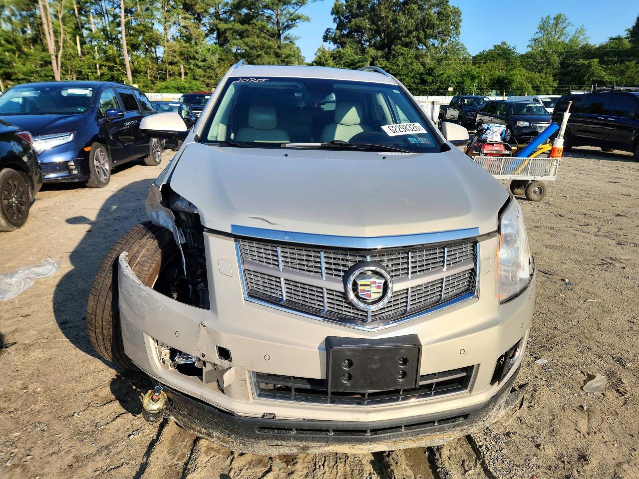 2012 Cadillac Srx Premium Collection Gold vin: 3GYFNFE3XCS522840