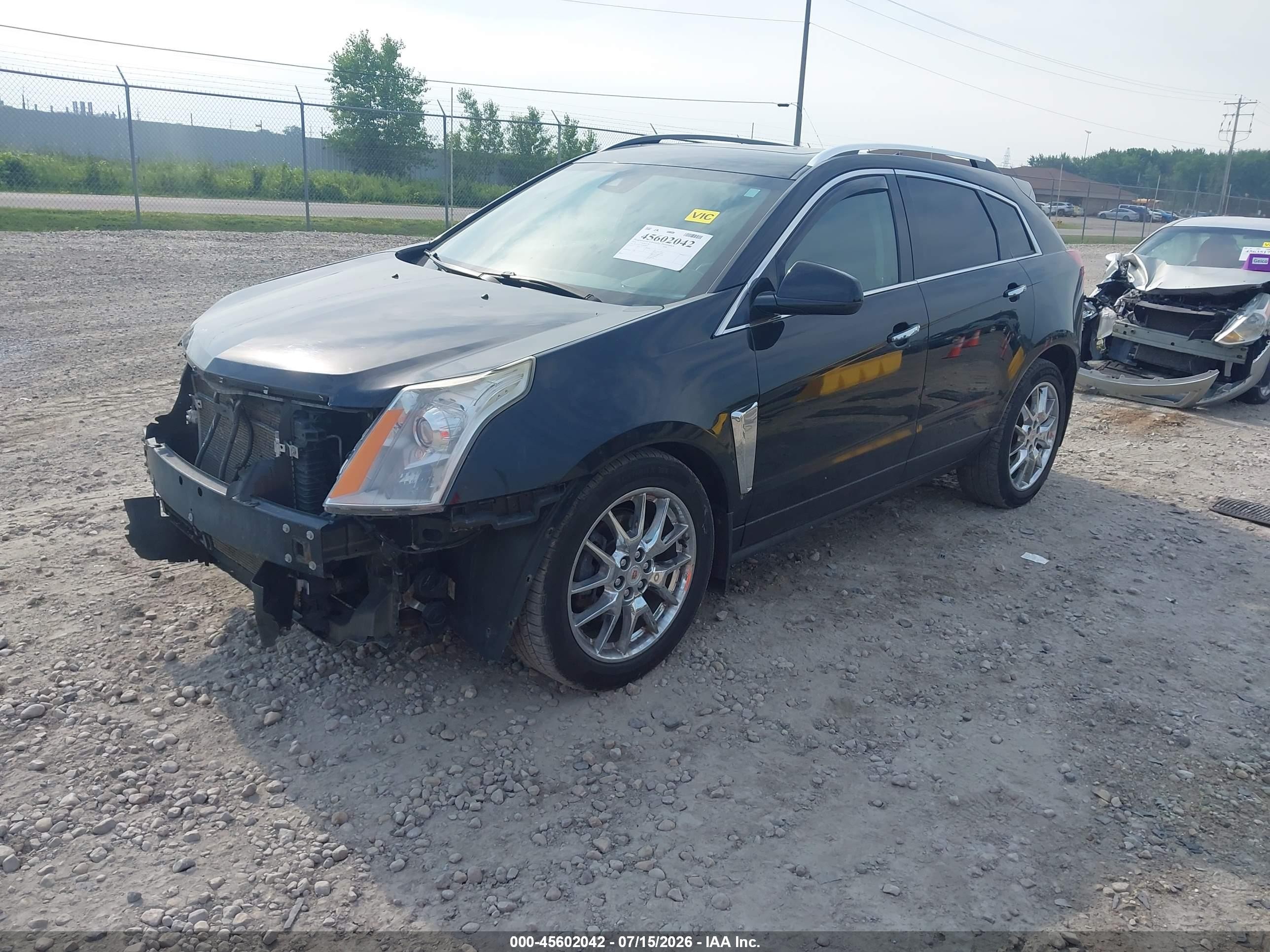 2014 Cadillac Srx Performance Collection Black vin: 3GYFNFE3XES548079