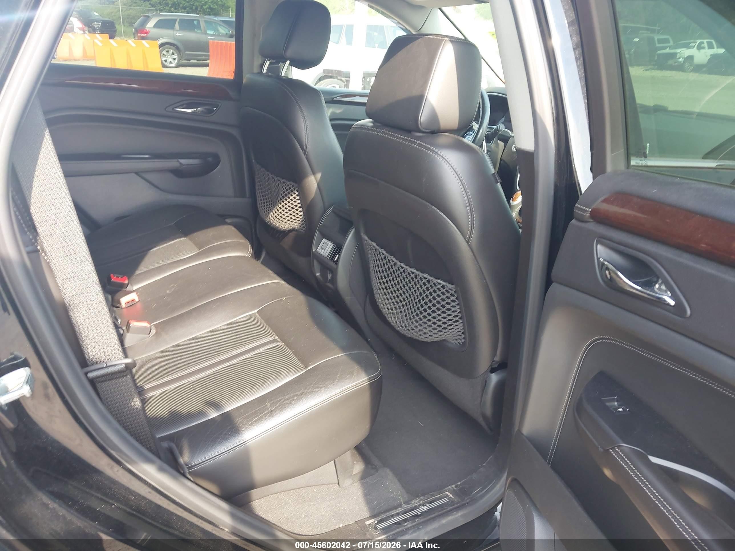 2014 Cadillac Srx Performance Collection Black vin: 3GYFNFE3XES548079