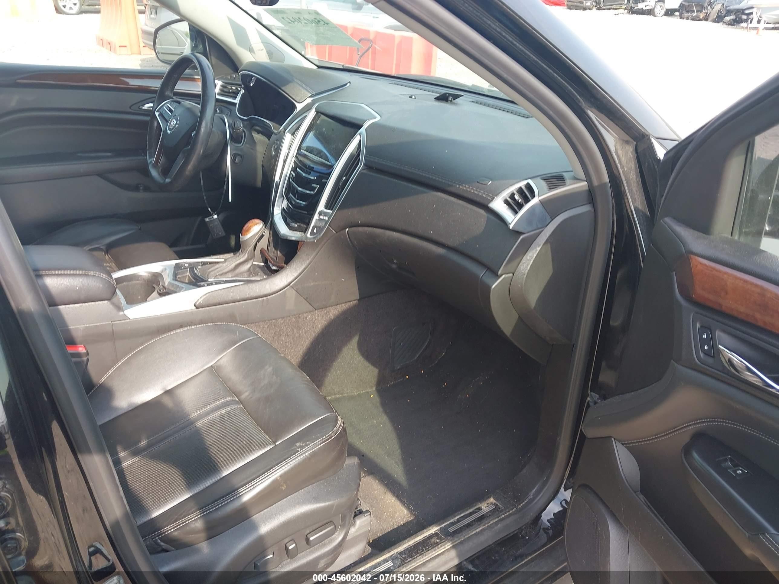 2014 Cadillac Srx Performance Collection Black vin: 3GYFNFE3XES548079