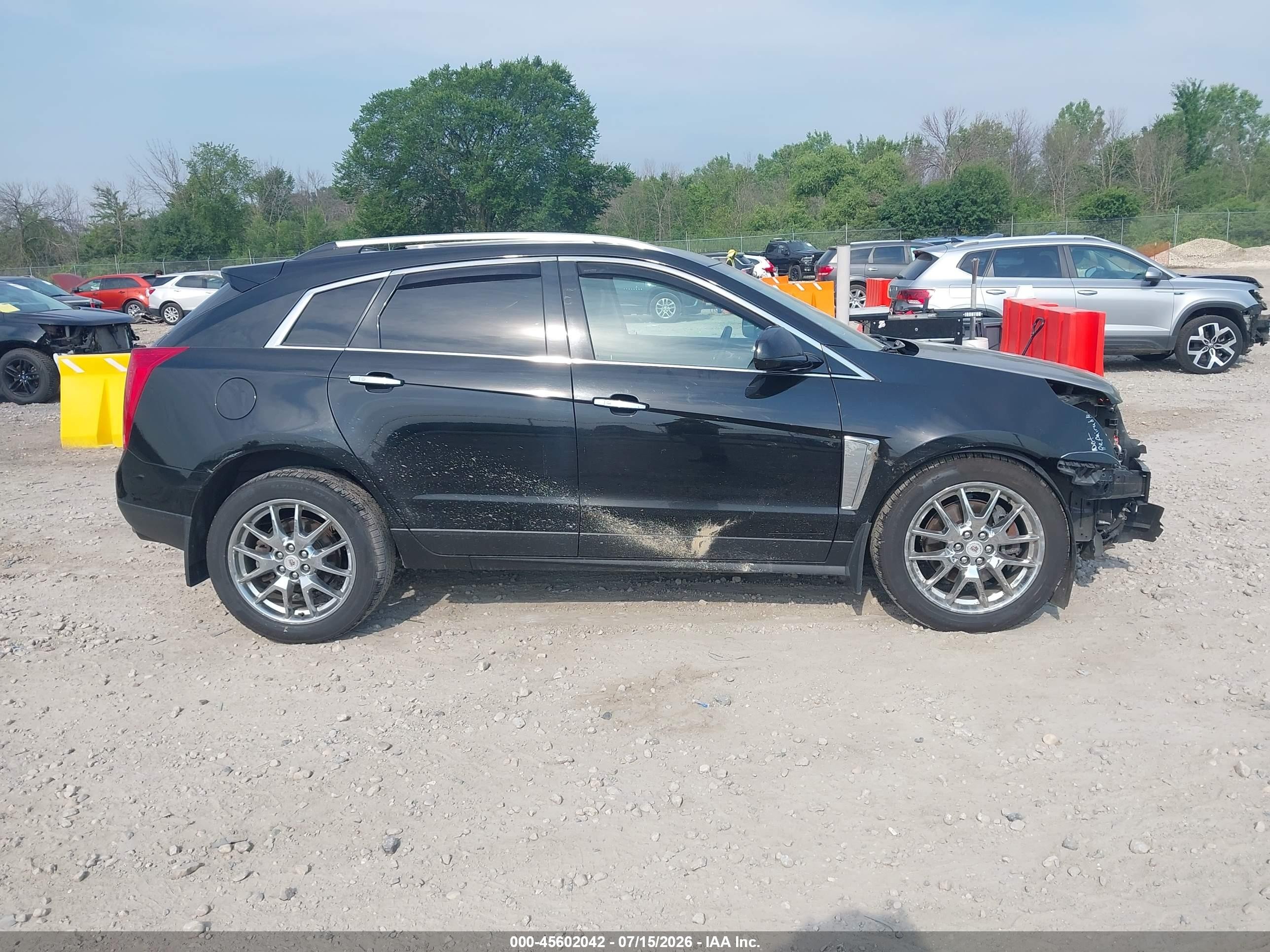 2014 Cadillac Srx Performance Collection Black vin: 3GYFNFE3XES548079