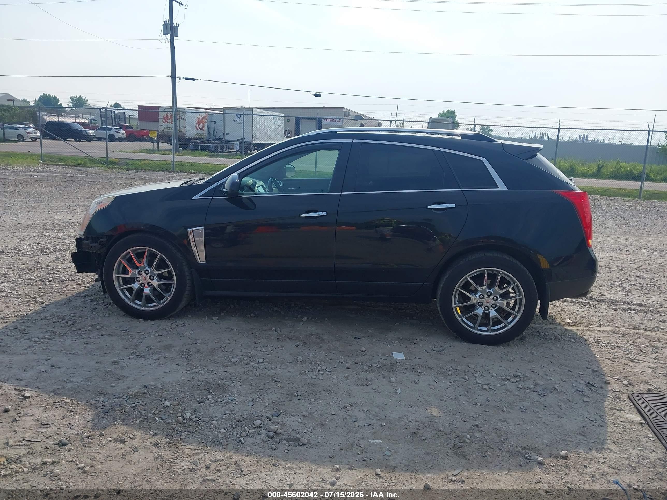 2014 Cadillac Srx Performance Collection Black vin: 3GYFNFE3XES548079