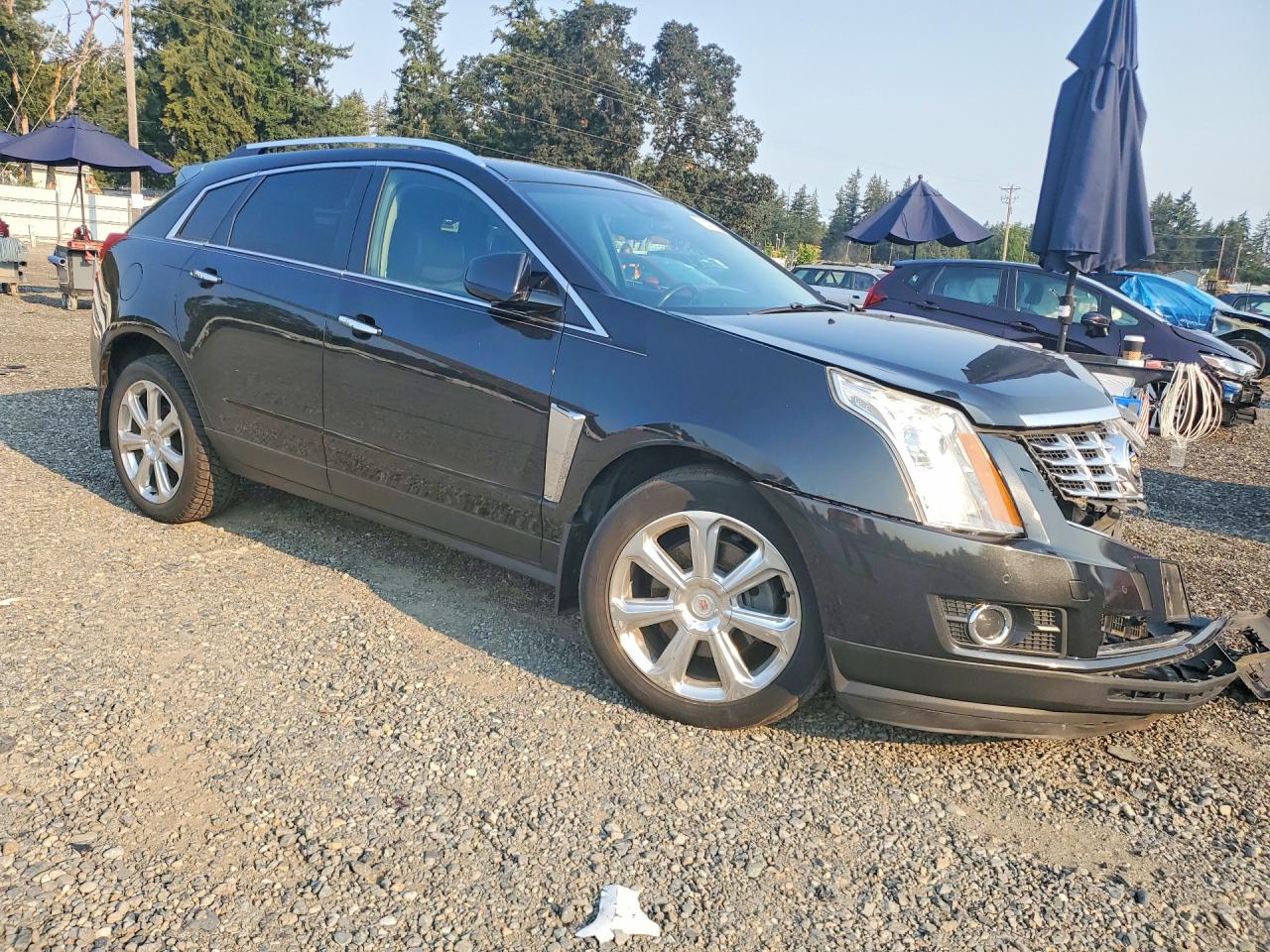 2014 Cadillac Srx Performance Collection Black vin: 3GYFNFE3XES609477