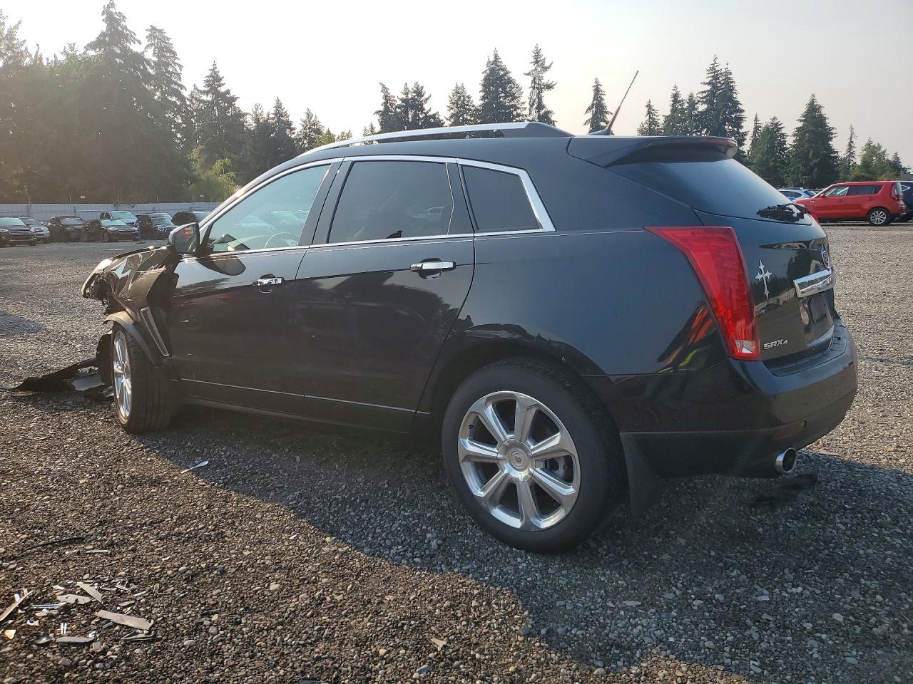 2014 Cadillac Srx Performance Collection Black vin: 3GYFNFE3XES609477