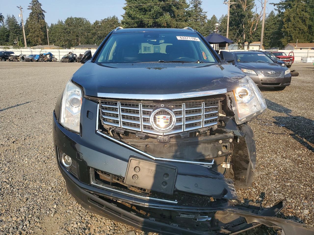 2014 Cadillac Srx Performance Collection Black vin: 3GYFNFE3XES609477