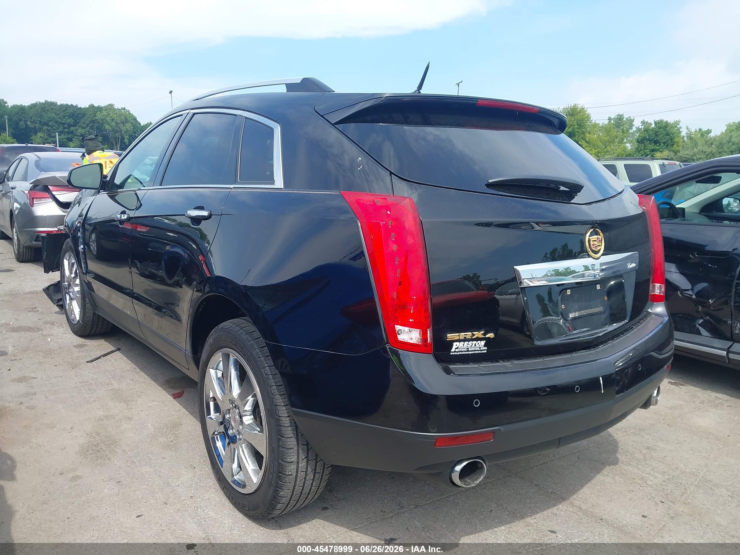 2010 Cadillac Srx Premium Collection Black vin: 3GYFNFEY1AS505675