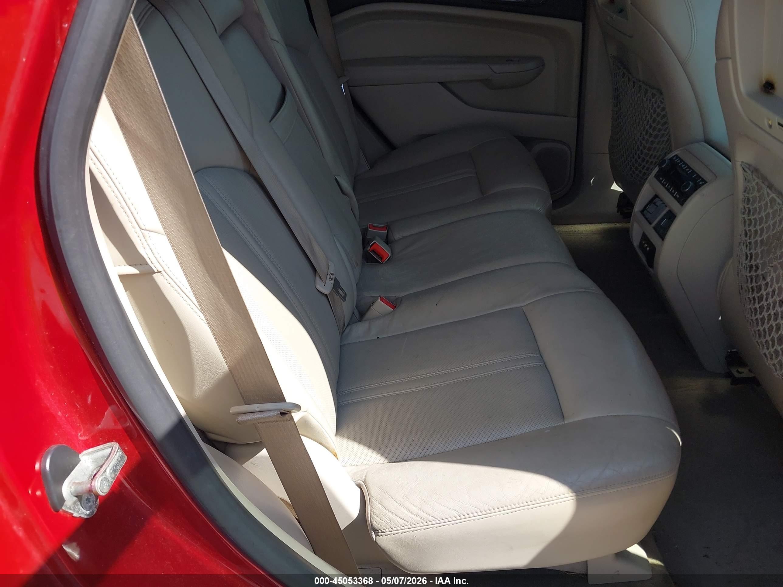 2010 Cadillac Srx Premium Collection Red vin: 3GYFNFEY2AS610614