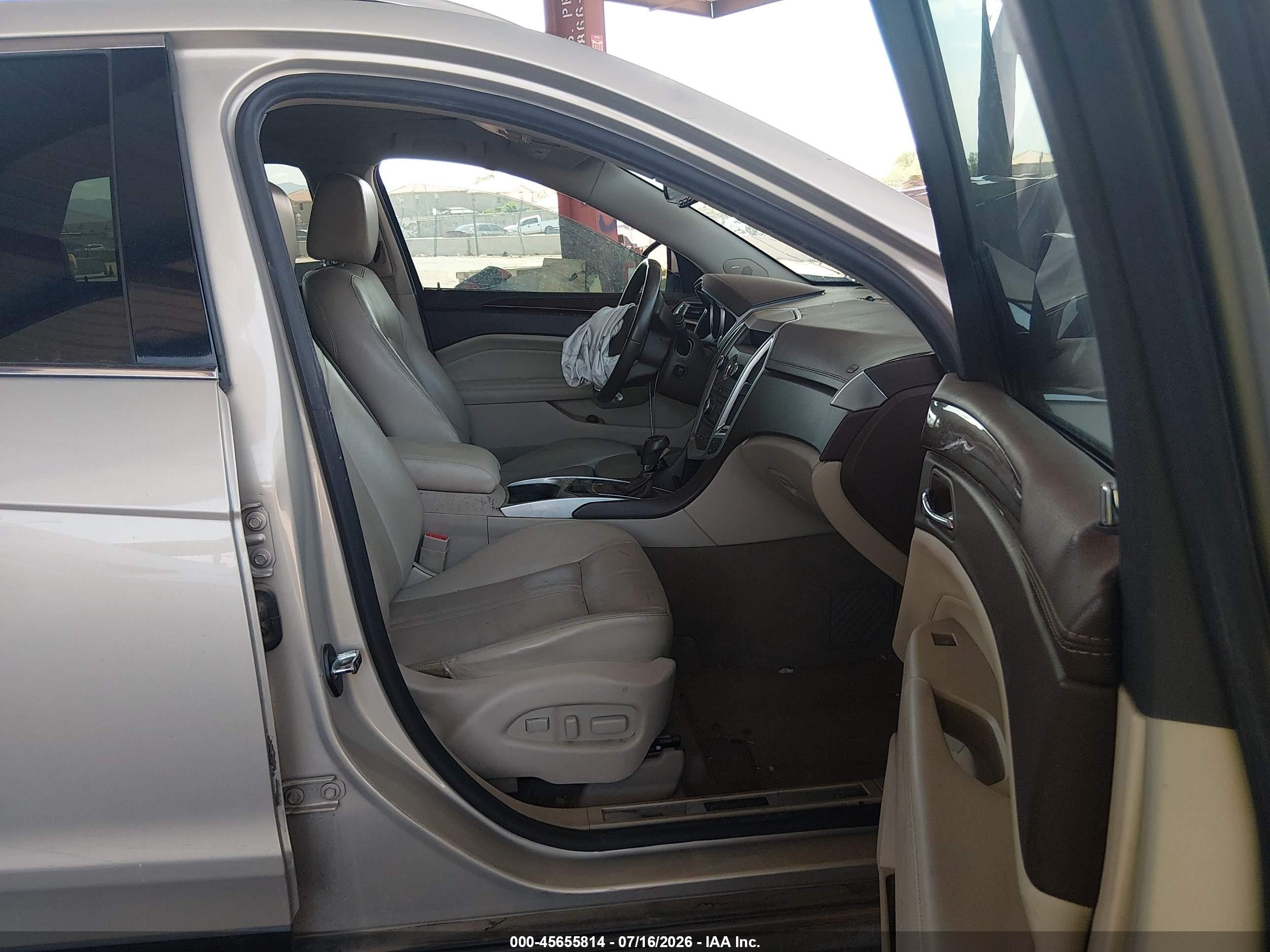 2011 Cadillac Srx Premium Collection Champagne vin: 3GYFNFEY2BS627446