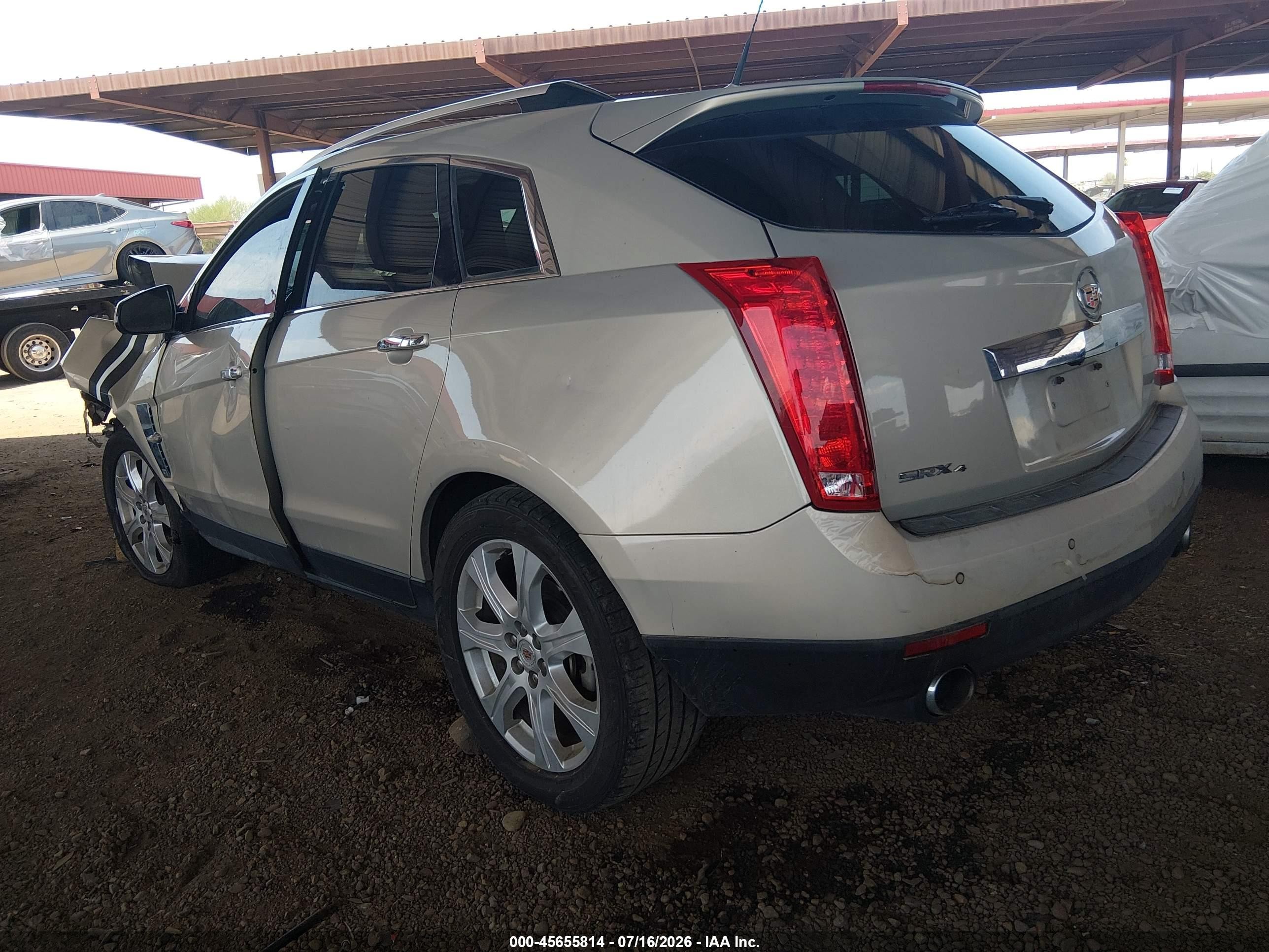 2011 Cadillac Srx Premium Collection Champagne vin: 3GYFNFEY2BS627446