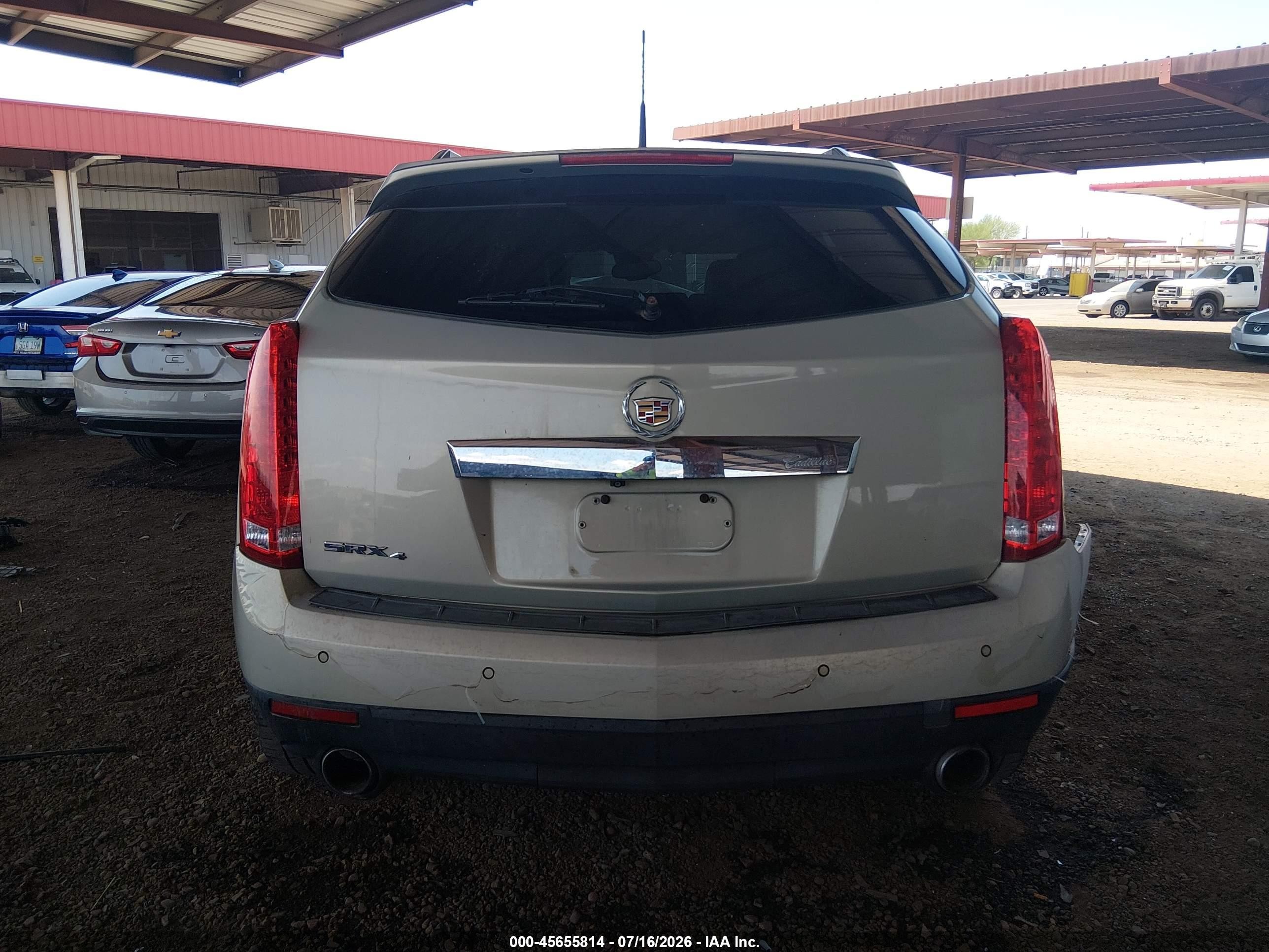 2011 Cadillac Srx Premium Collection Champagne vin: 3GYFNFEY2BS627446