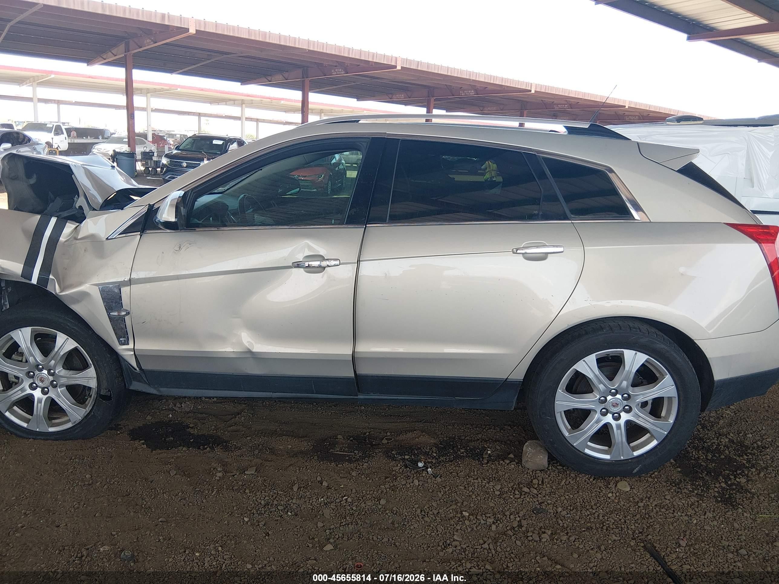 2011 Cadillac Srx Premium Collection Champagne vin: 3GYFNFEY2BS627446