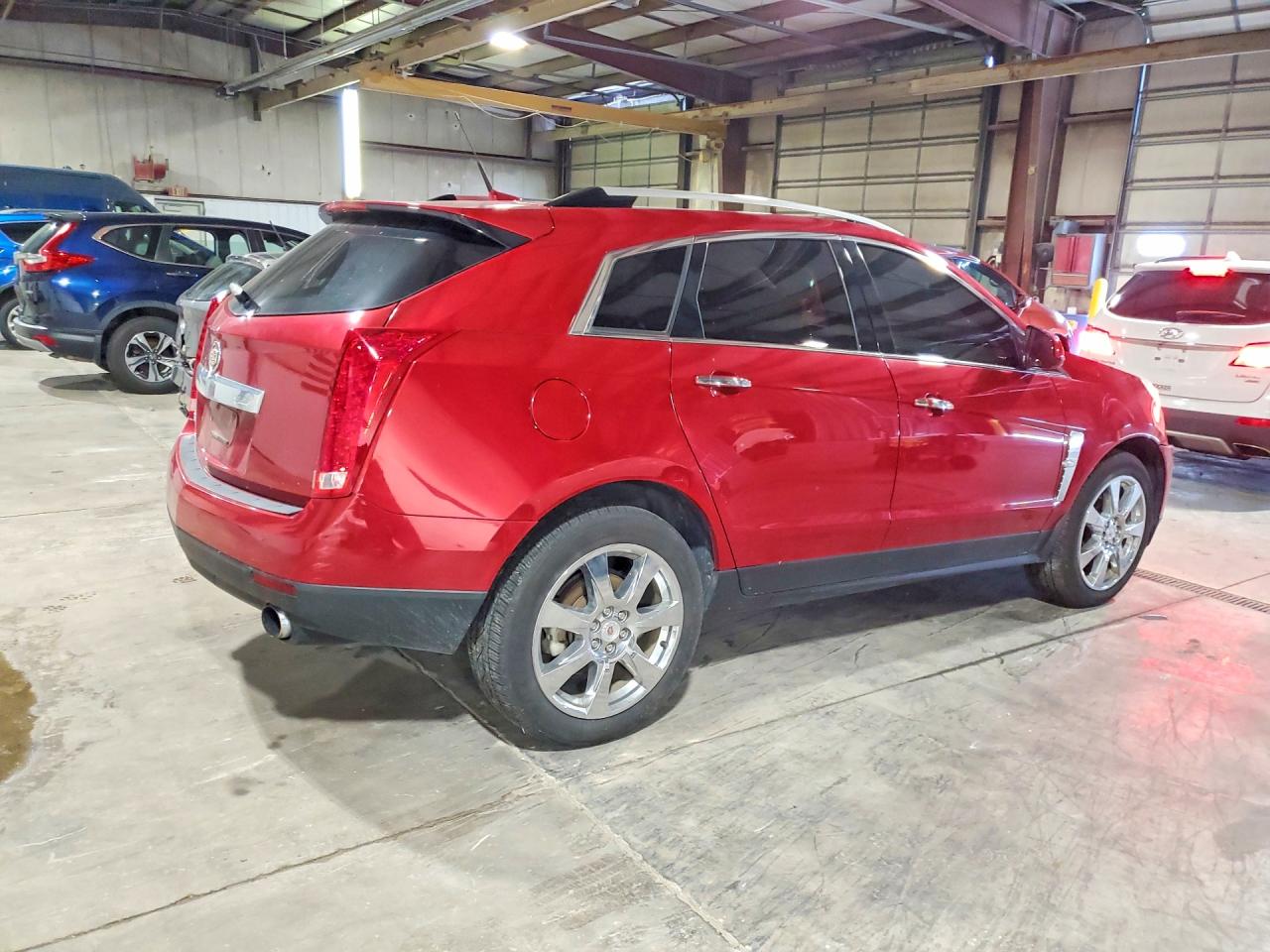 2010 Cadillac Srx Premium Collection Бордовый vin: 3GYFNFEY3AS613926