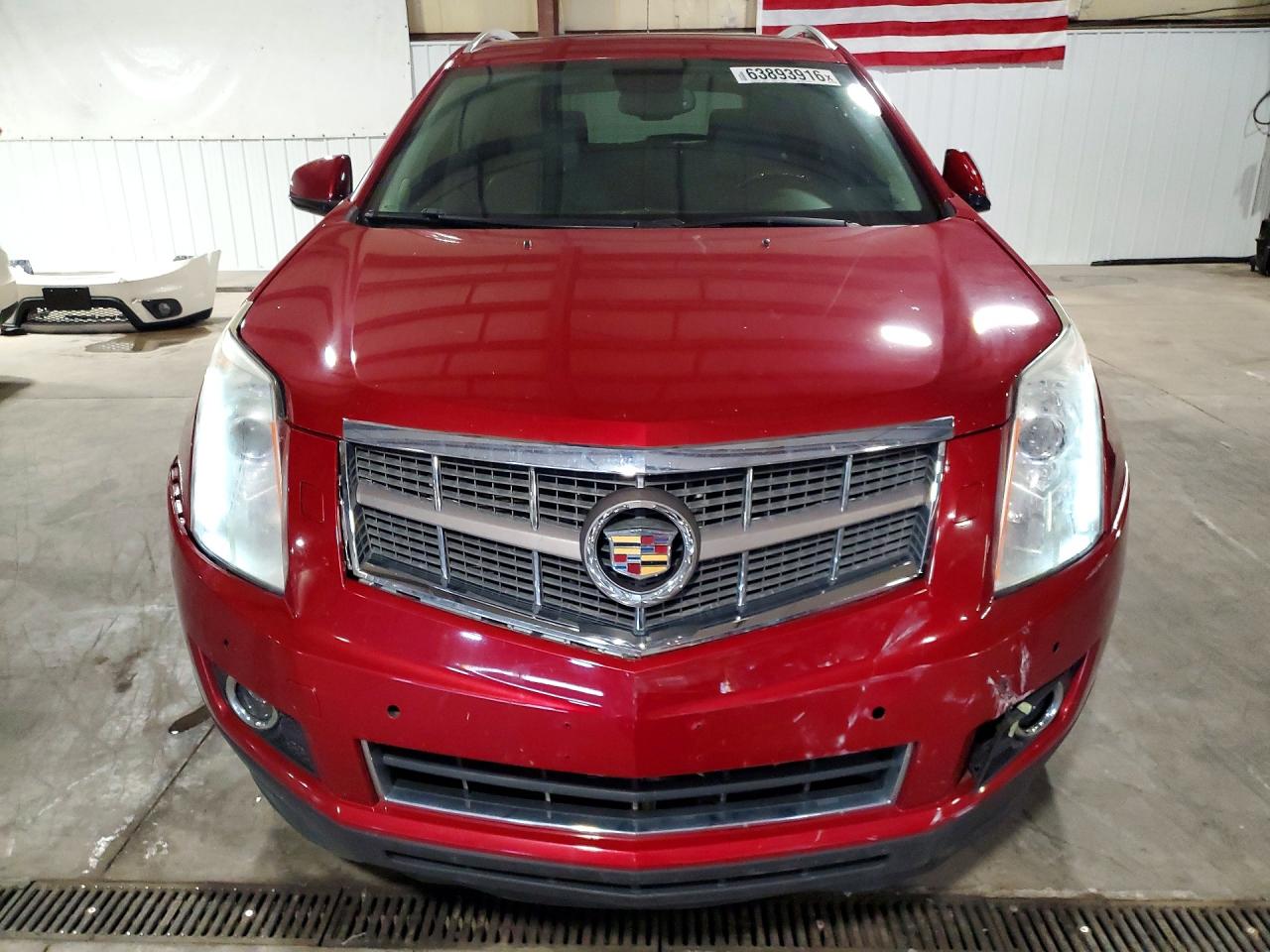 2010 Cadillac Srx Premium Collection Бордовый vin: 3GYFNFEY3AS613926
