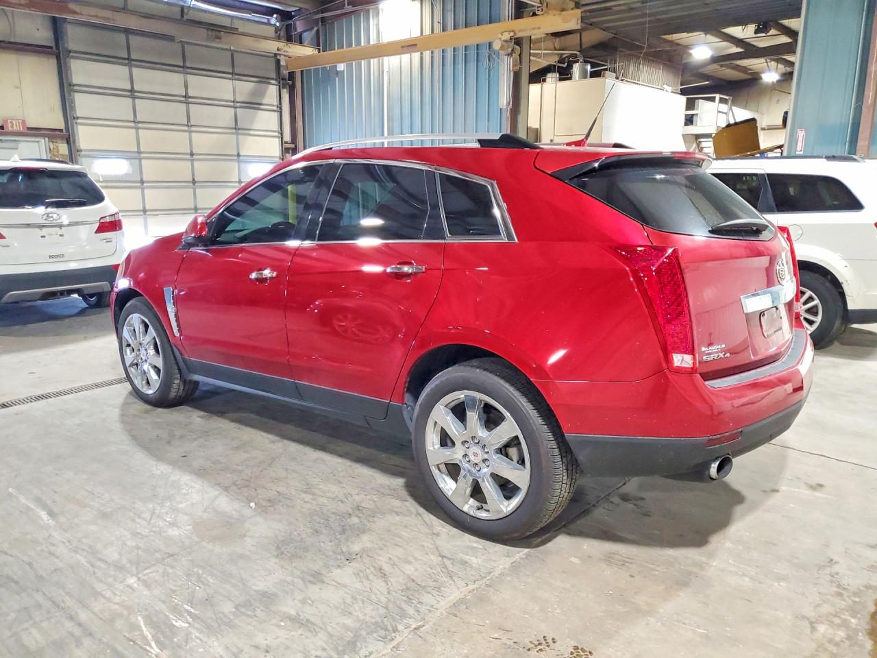 2010 Cadillac Srx Premium Collection Бордовый vin: 3GYFNFEY3AS613926