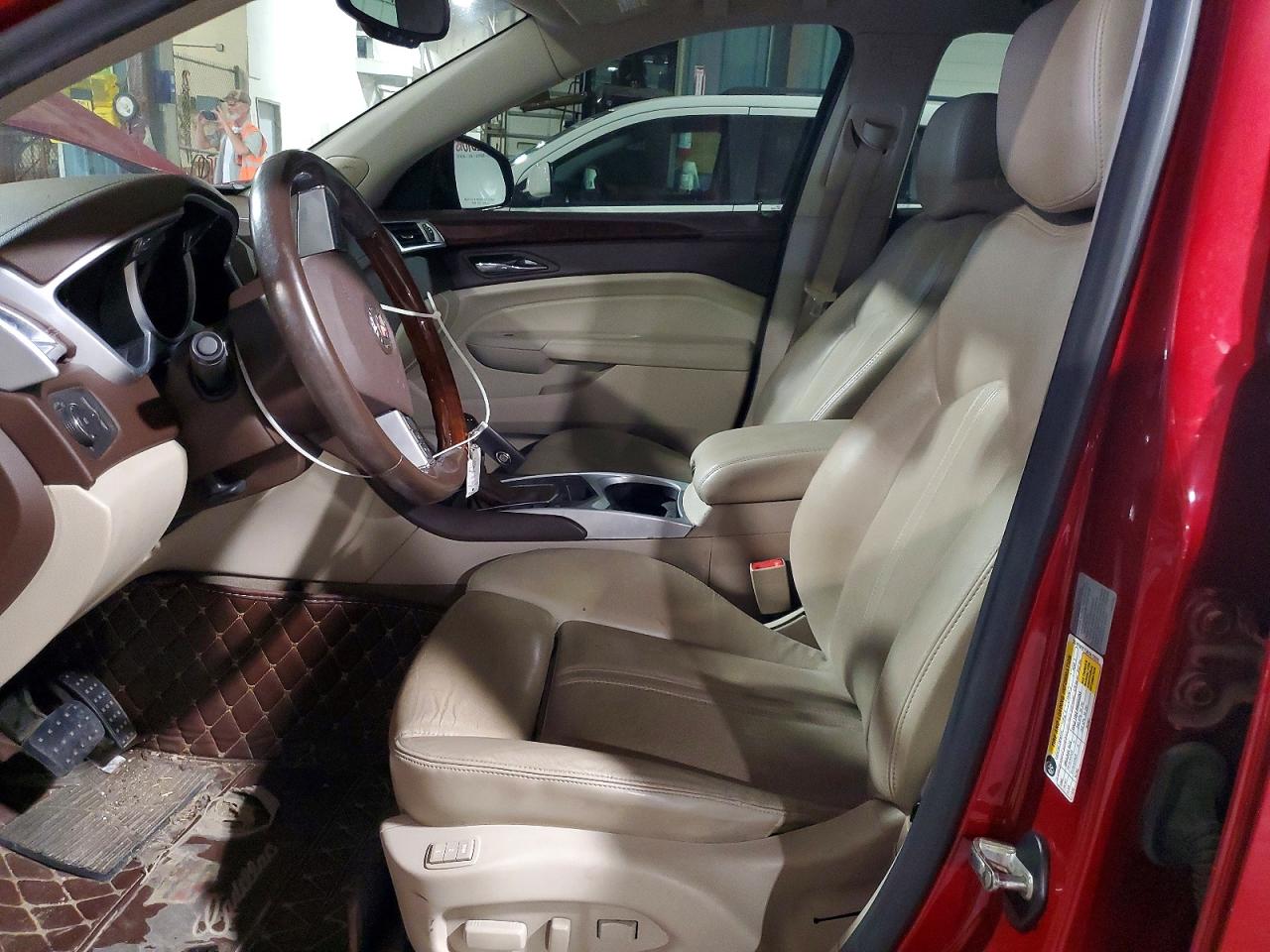 2010 Cadillac Srx Premium Collection Бордовый vin: 3GYFNFEY3AS613926
