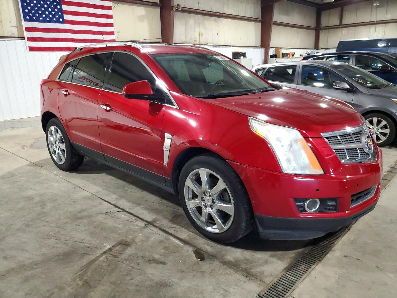 2010 Cadillac Srx Premium Collection Бордовый vin: 3GYFNFEY3AS613926