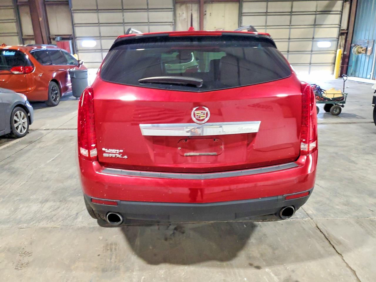 2010 Cadillac Srx Premium Collection Бордовый vin: 3GYFNFEY3AS613926