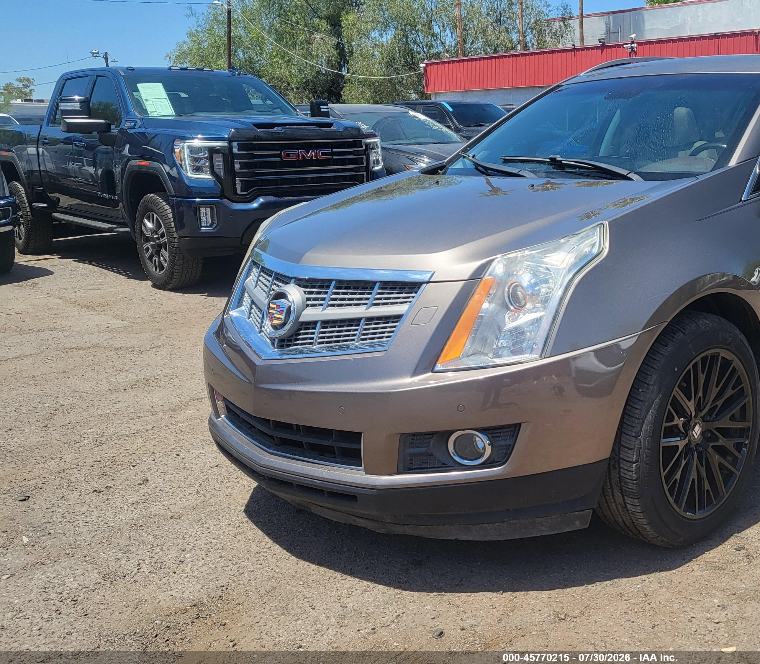 2011 Cadillac Srx Premium Collection Gold vin: 3GYFNFEY5BS540978